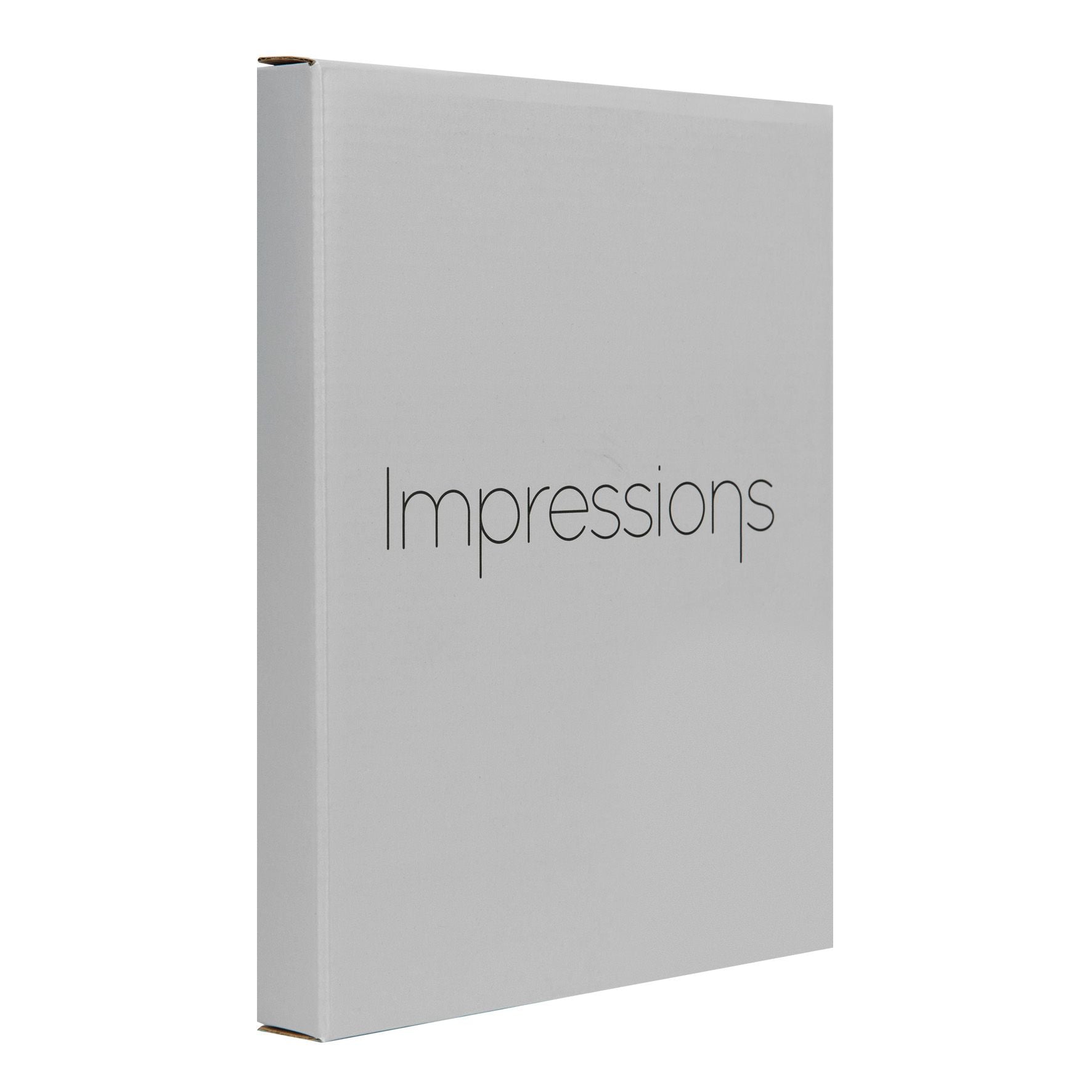 Impressions Silver Colour Photo Frame White Border 4" x 6"
