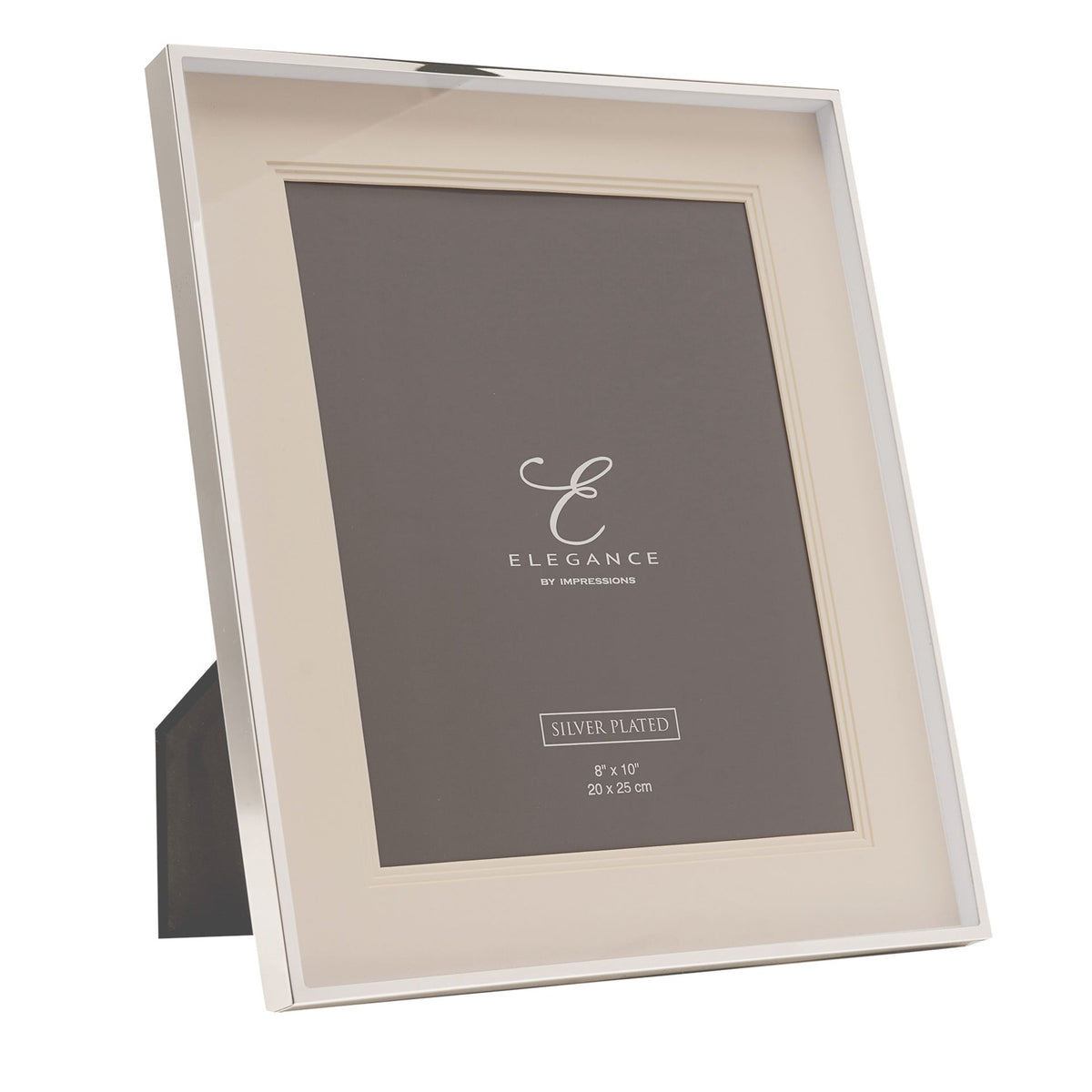 Elegance Silverplated Triple Layer Mount Photo Frame 8" x 10"