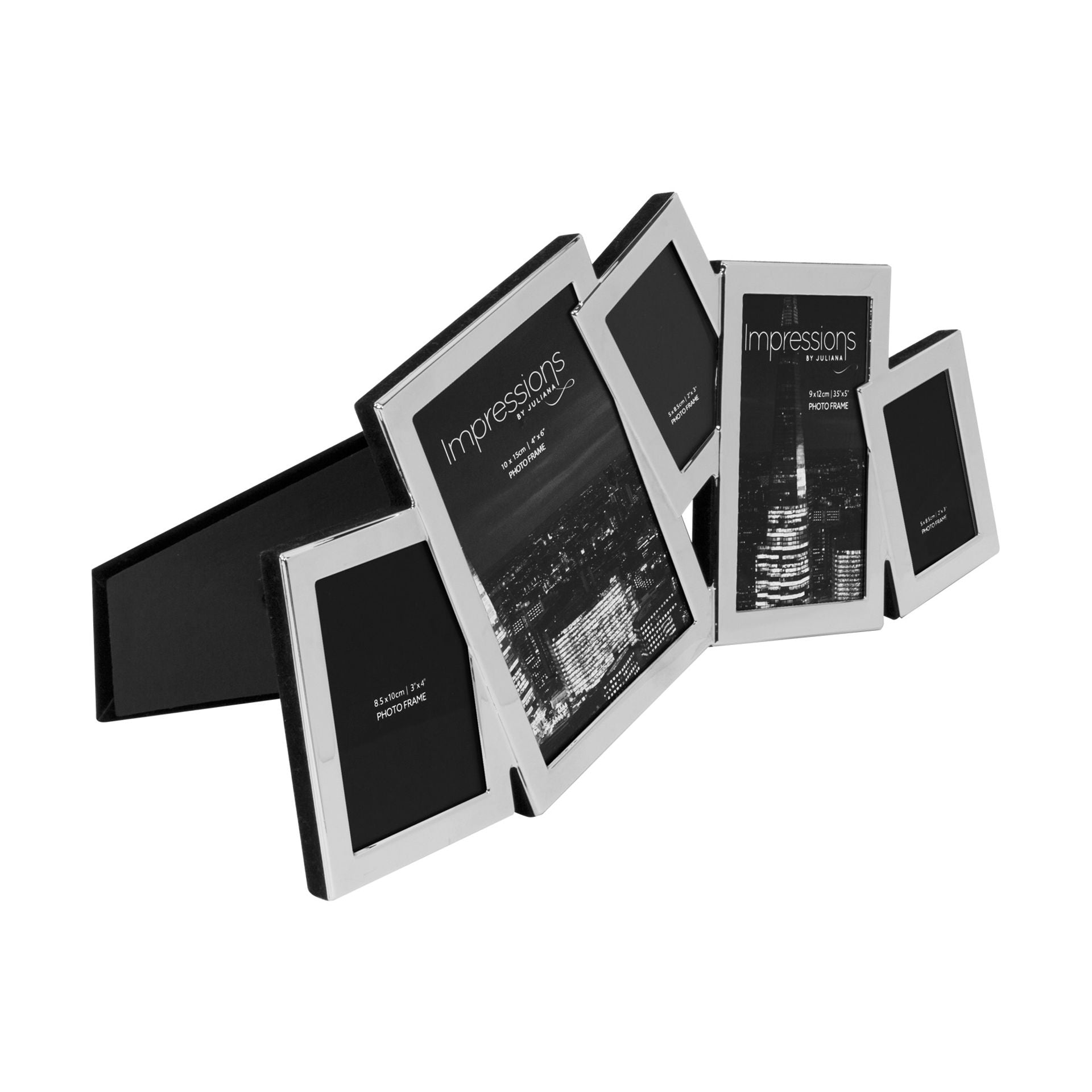 Impressions Overlapping Multi Aperture Photo Frame