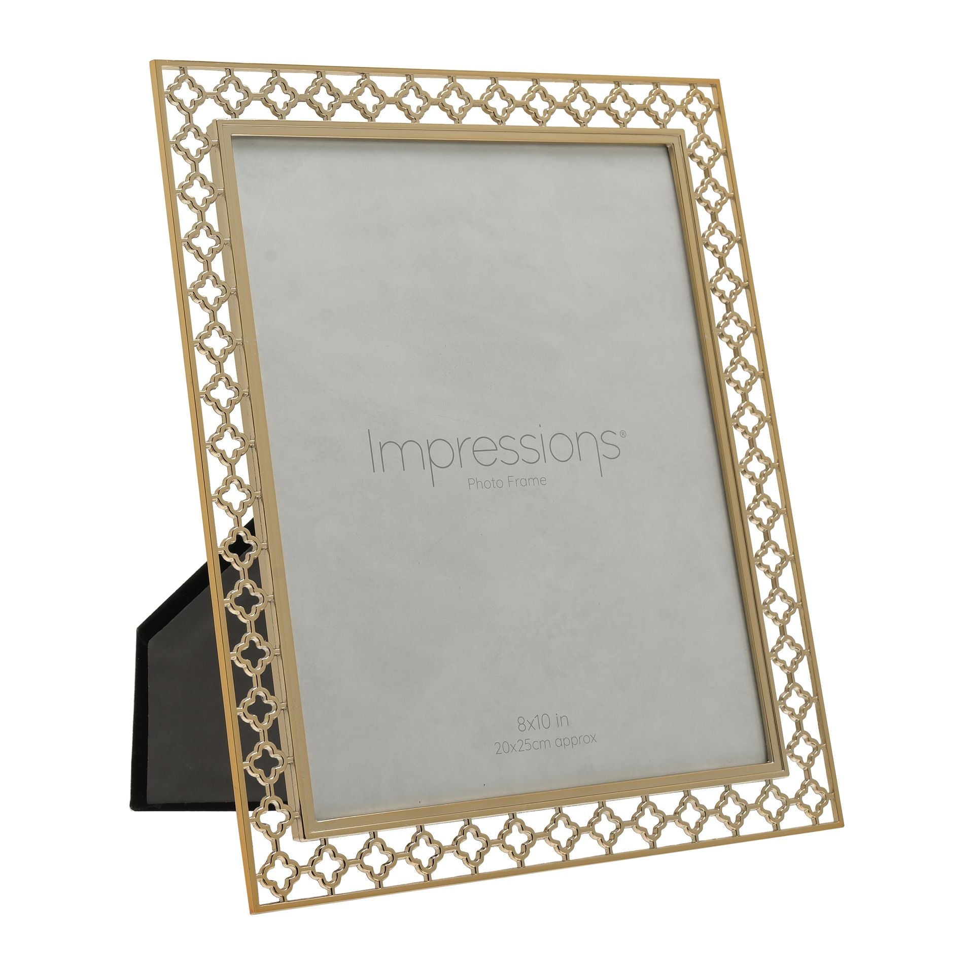 Lattice Cut Metal Photo Frame - 8" x 10"