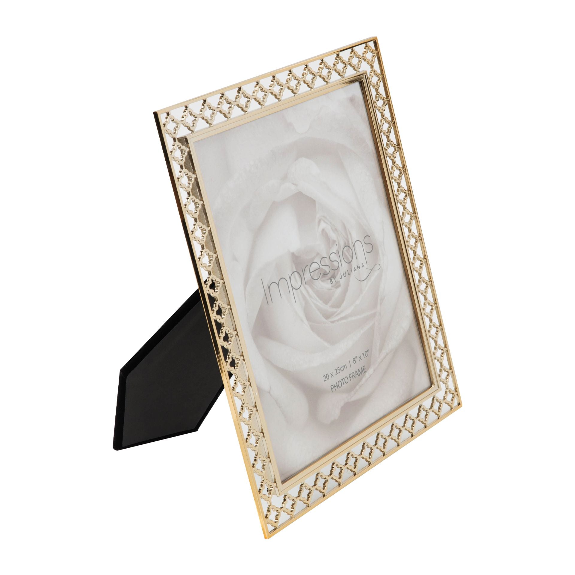 Lattice Cut Metal Photo Frame - 8" x 10"