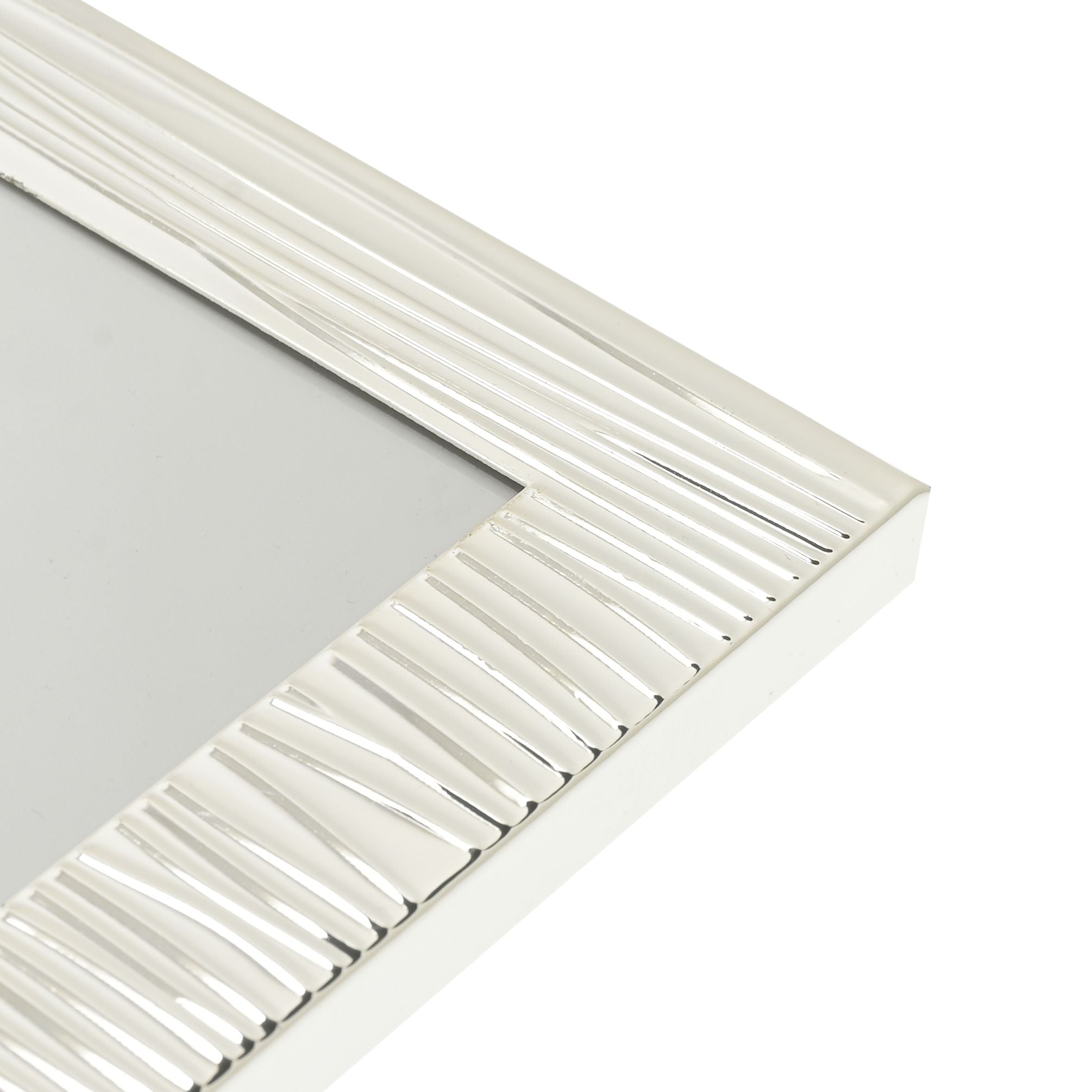 Impressions Ripple Texture Silverplated Frame 4" x 6"