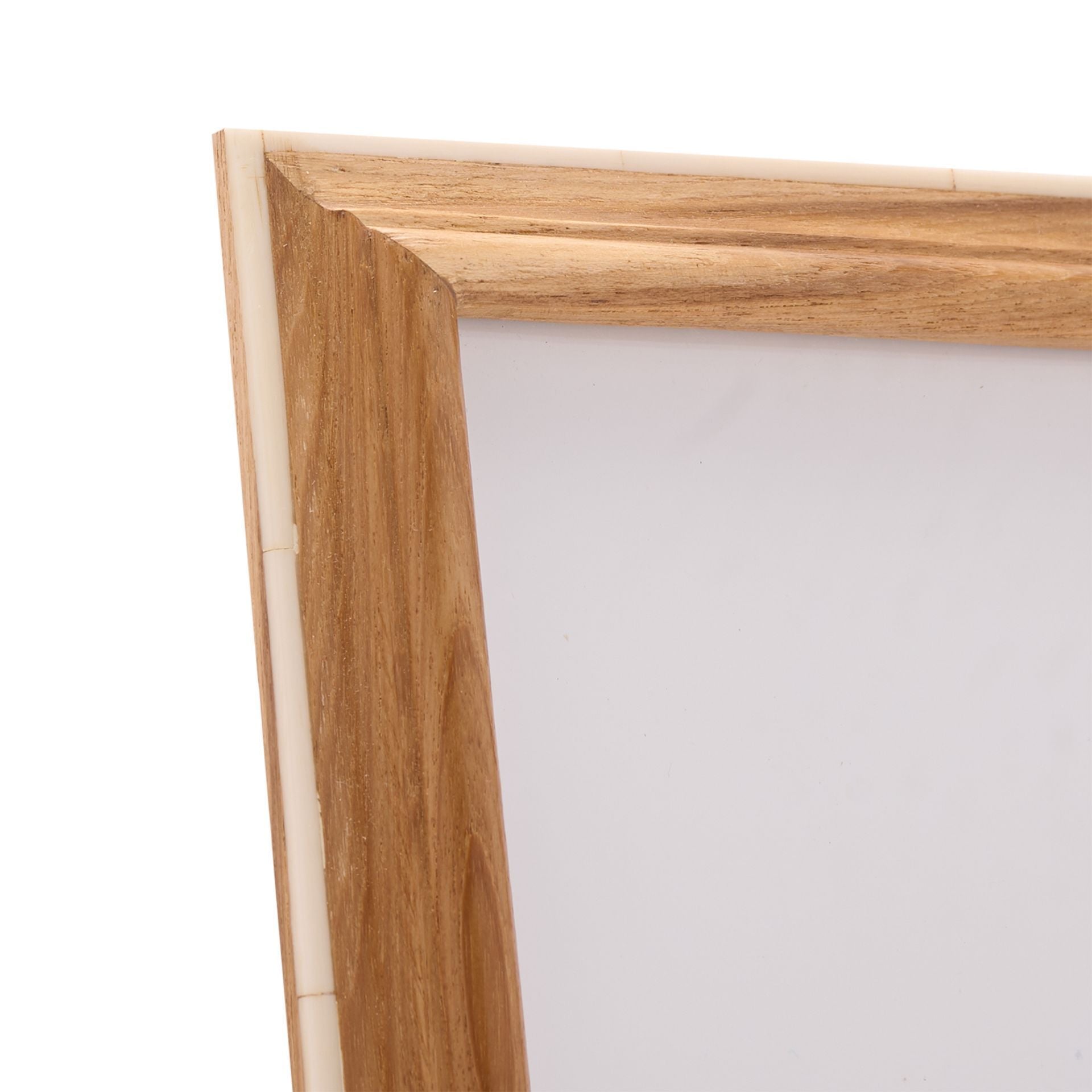 Impressions Wooden Photo Frame with White Trim 4" x 6"