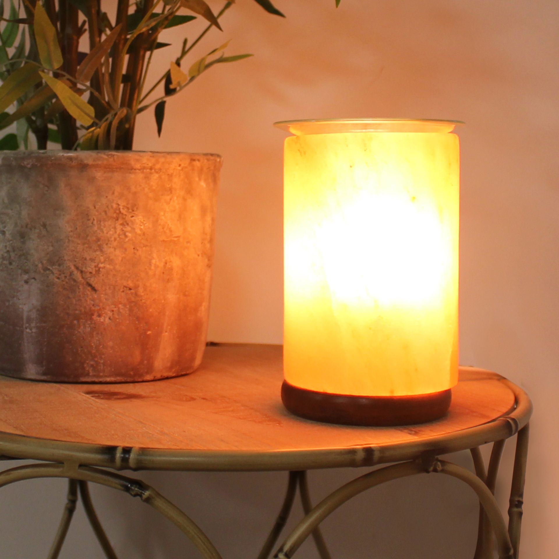 Rock Salt Aroma Lamp 14cm