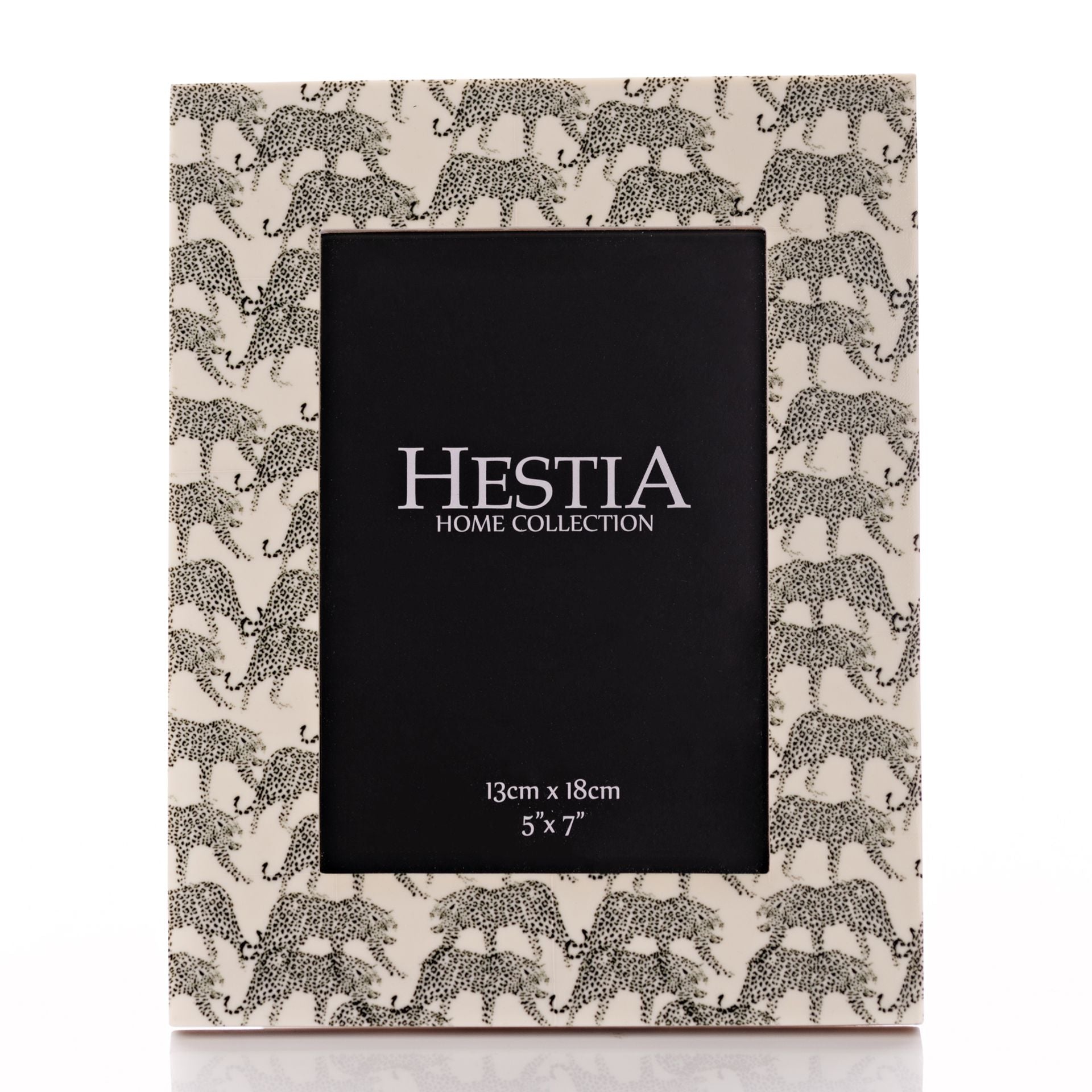 Hestia Resin Jaguar Photo Frame 5" x 7"