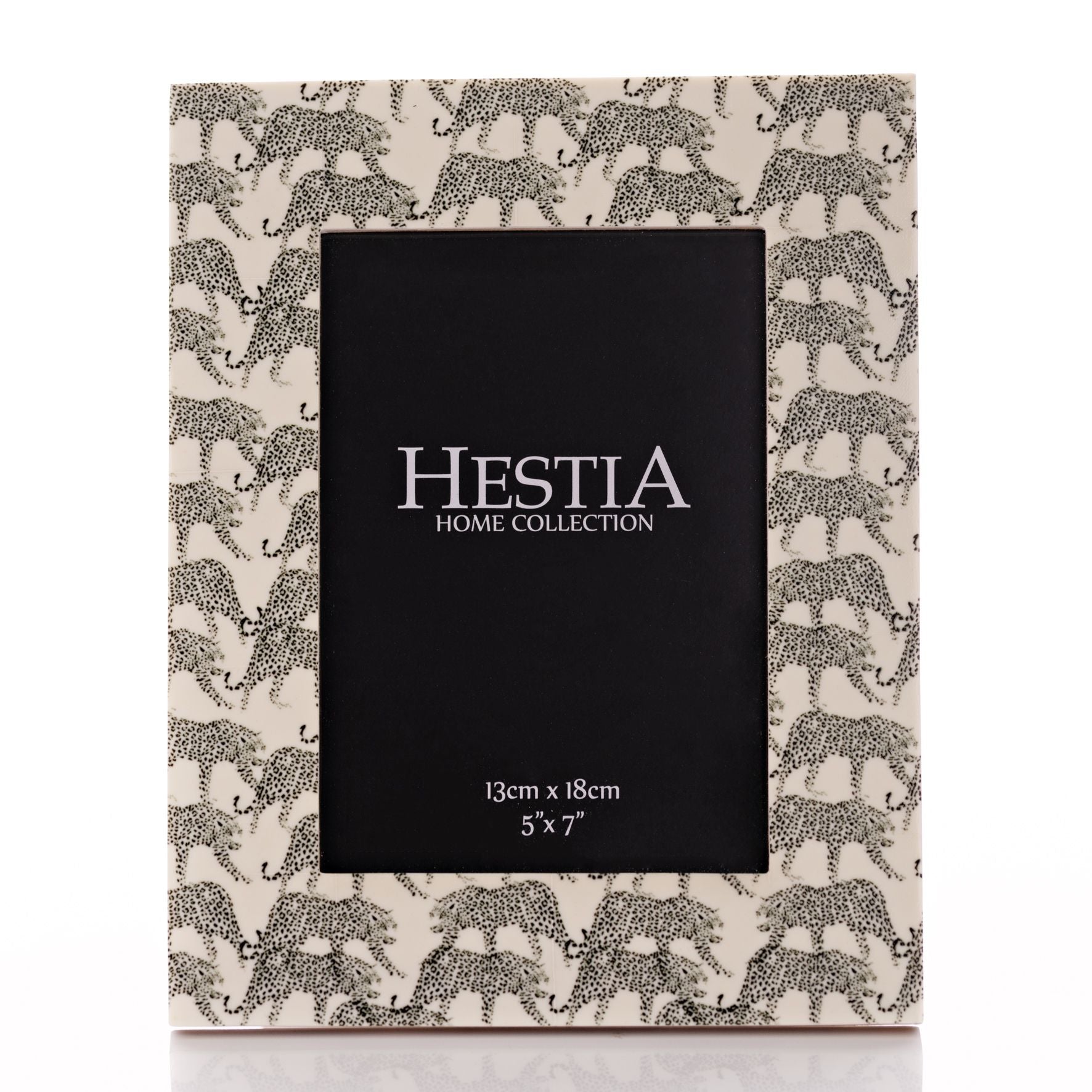 Hestia Resin Jaguar Photo Frame 5" x 7"