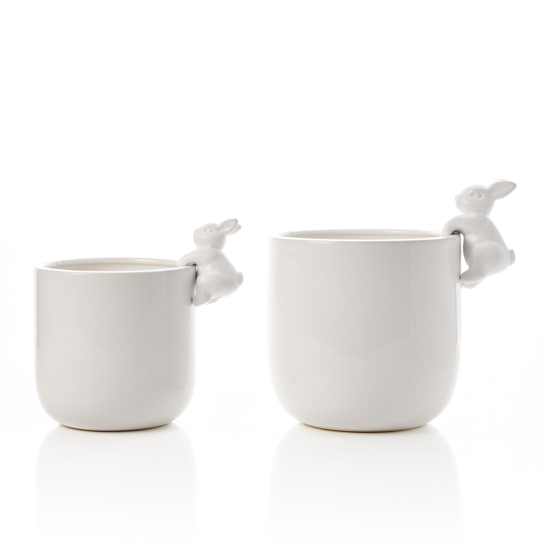 Eggs-traordinary Set of 2 Bunny Planters