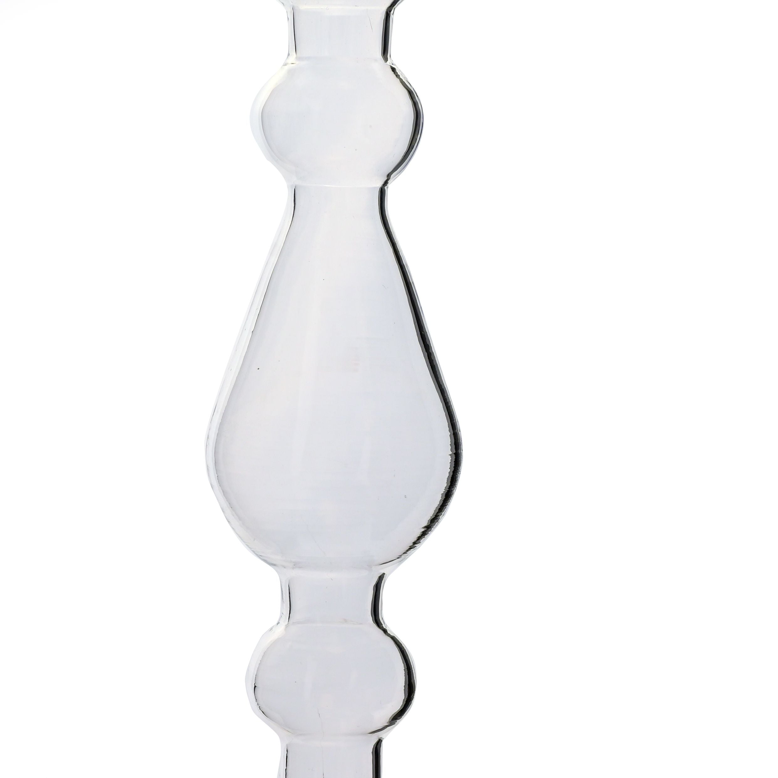 Hestia Glass Dinner Candle Holder
