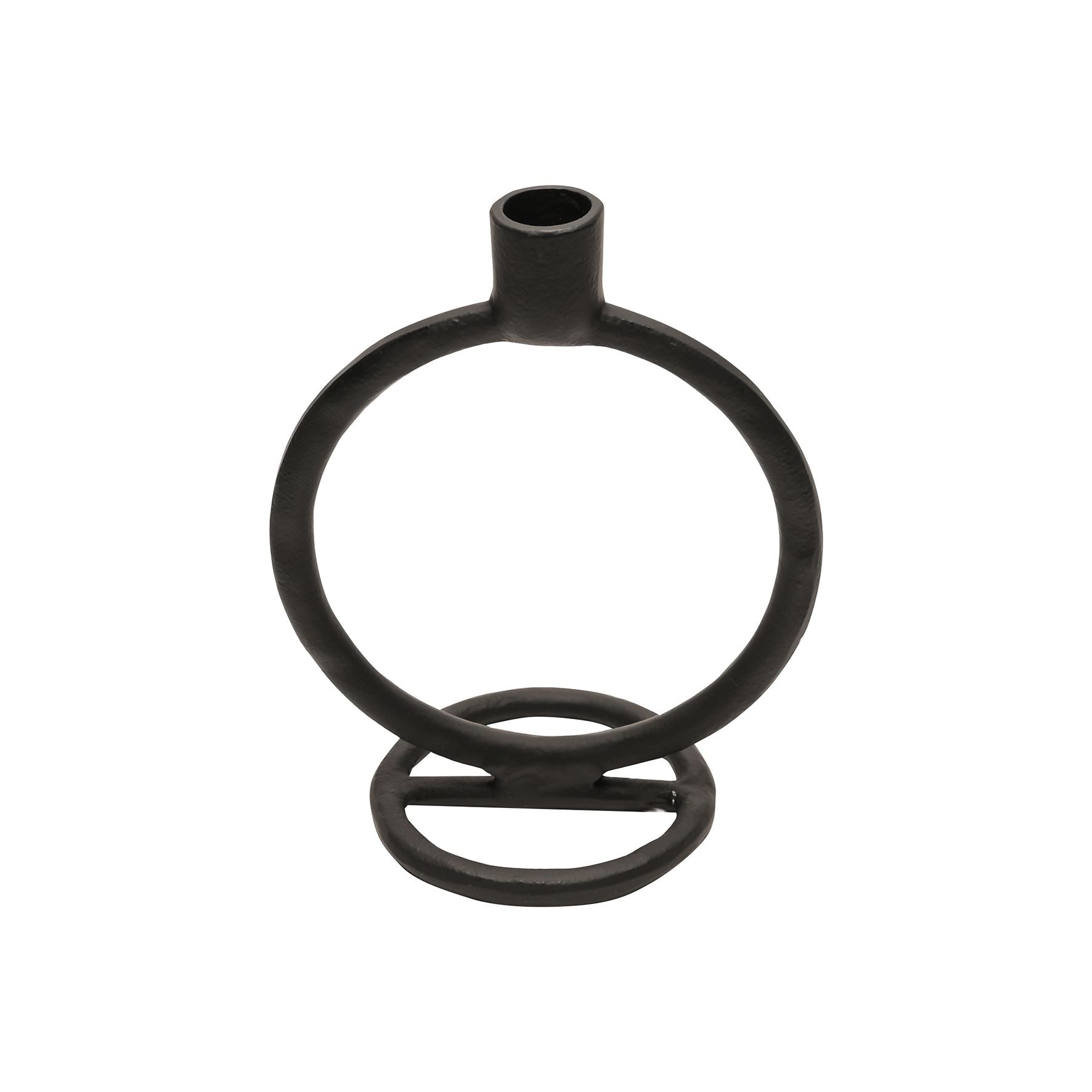 Hestia Dinner Candle Holder - Circular Design