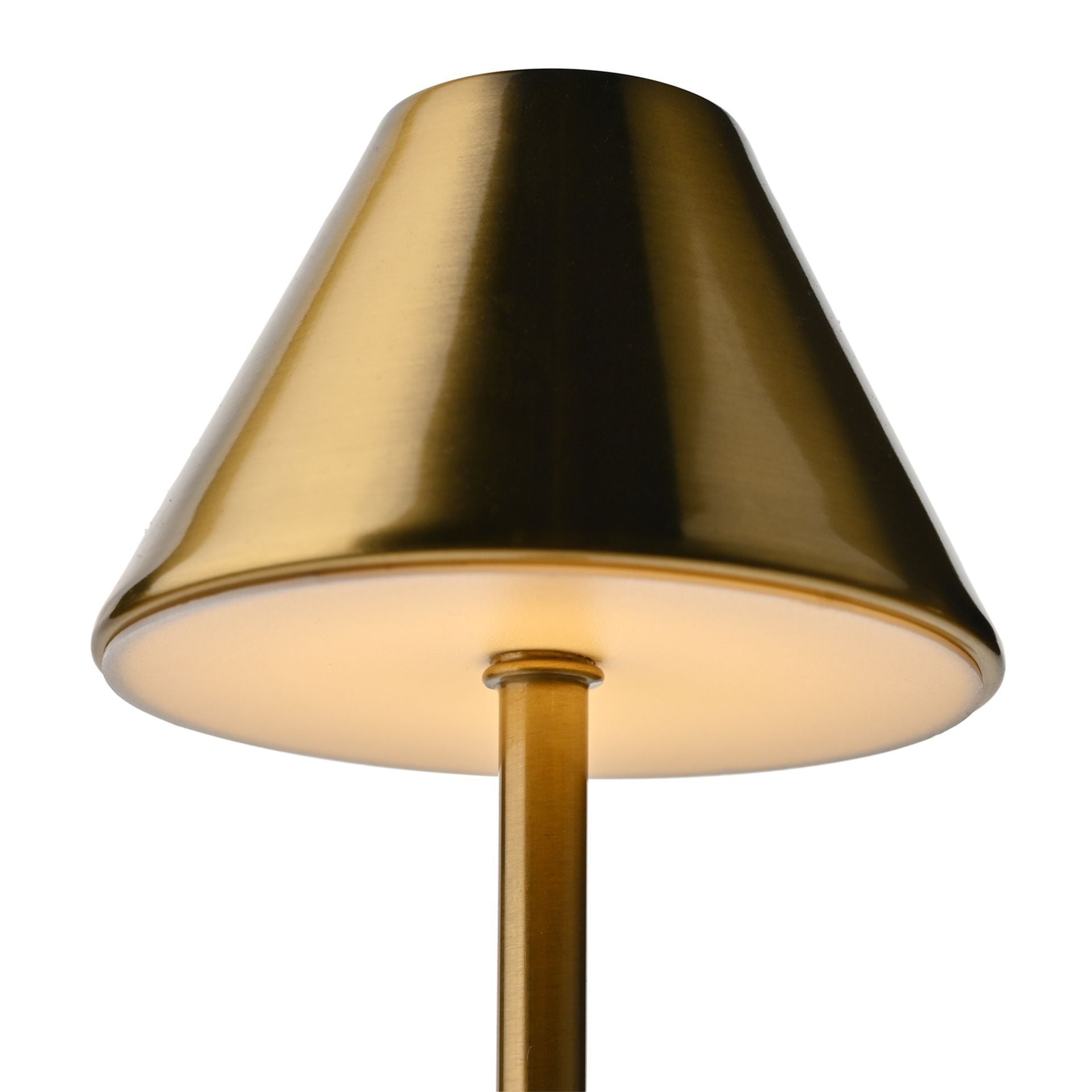 Hestia Bronze USB LED Touch Table Lamp - Medium