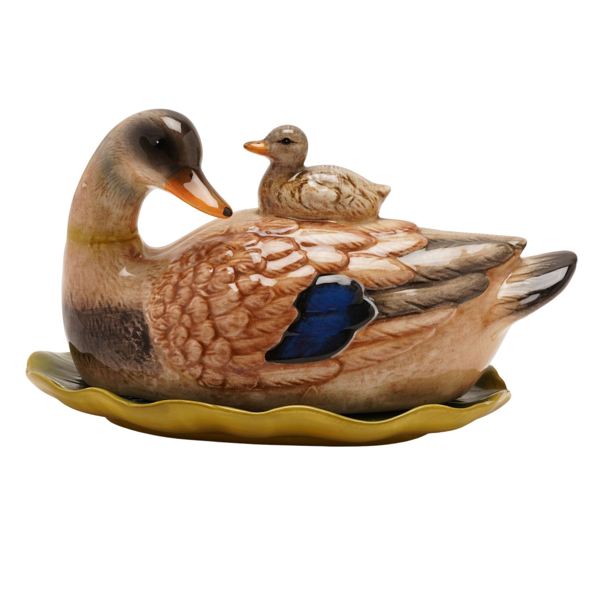 Hestia Mallard Butter Dish