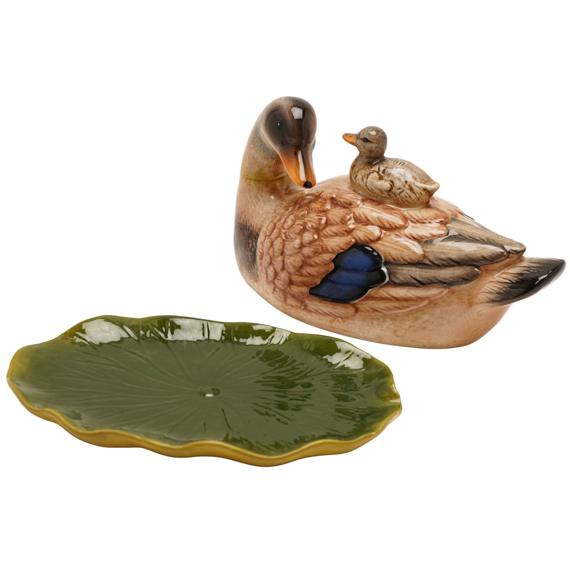Hestia Mallard Butter Dish