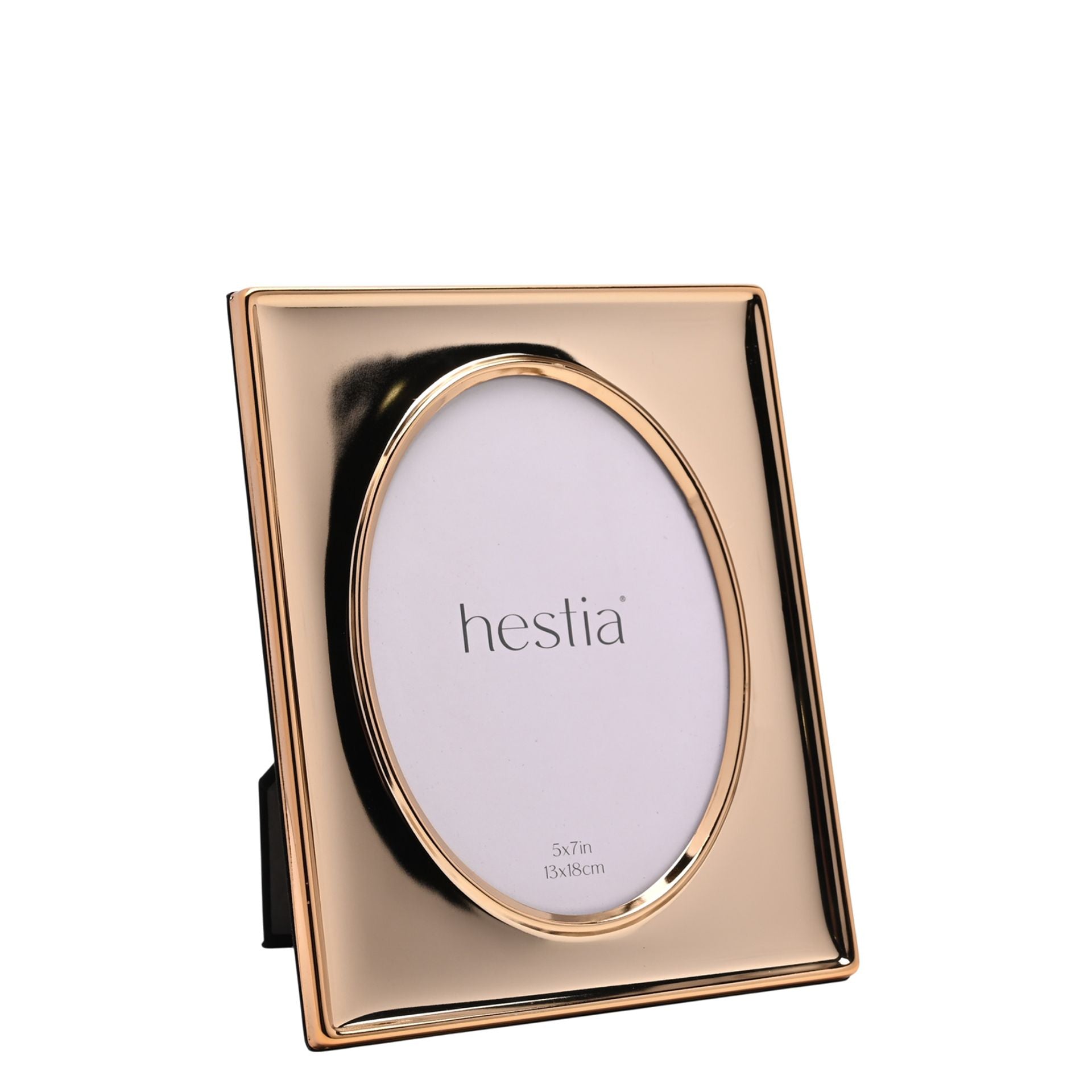 Hestia Gold Tone Steel Photo Frame 5" x 7"