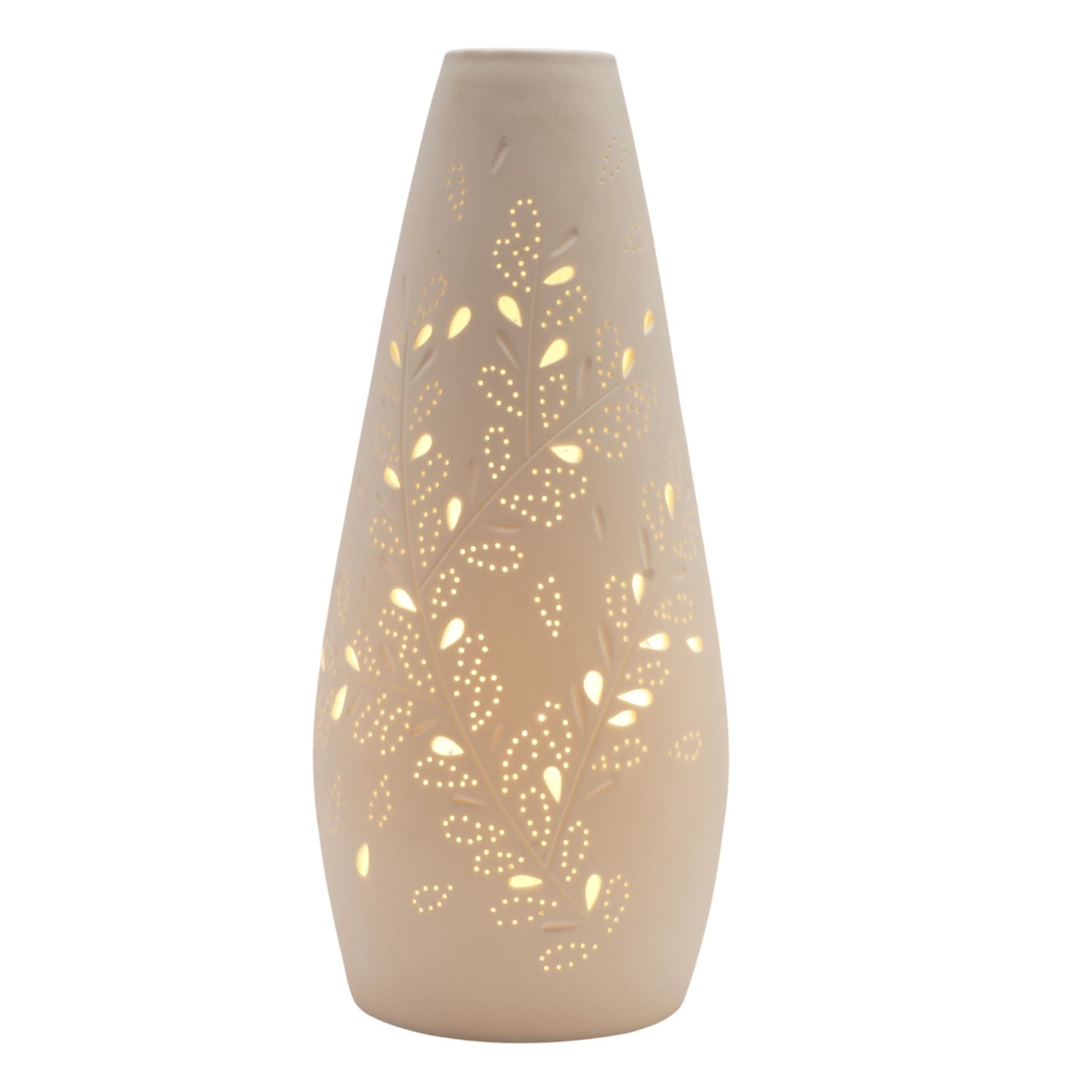 Hestia Leaf Silhouette Tall Lamp