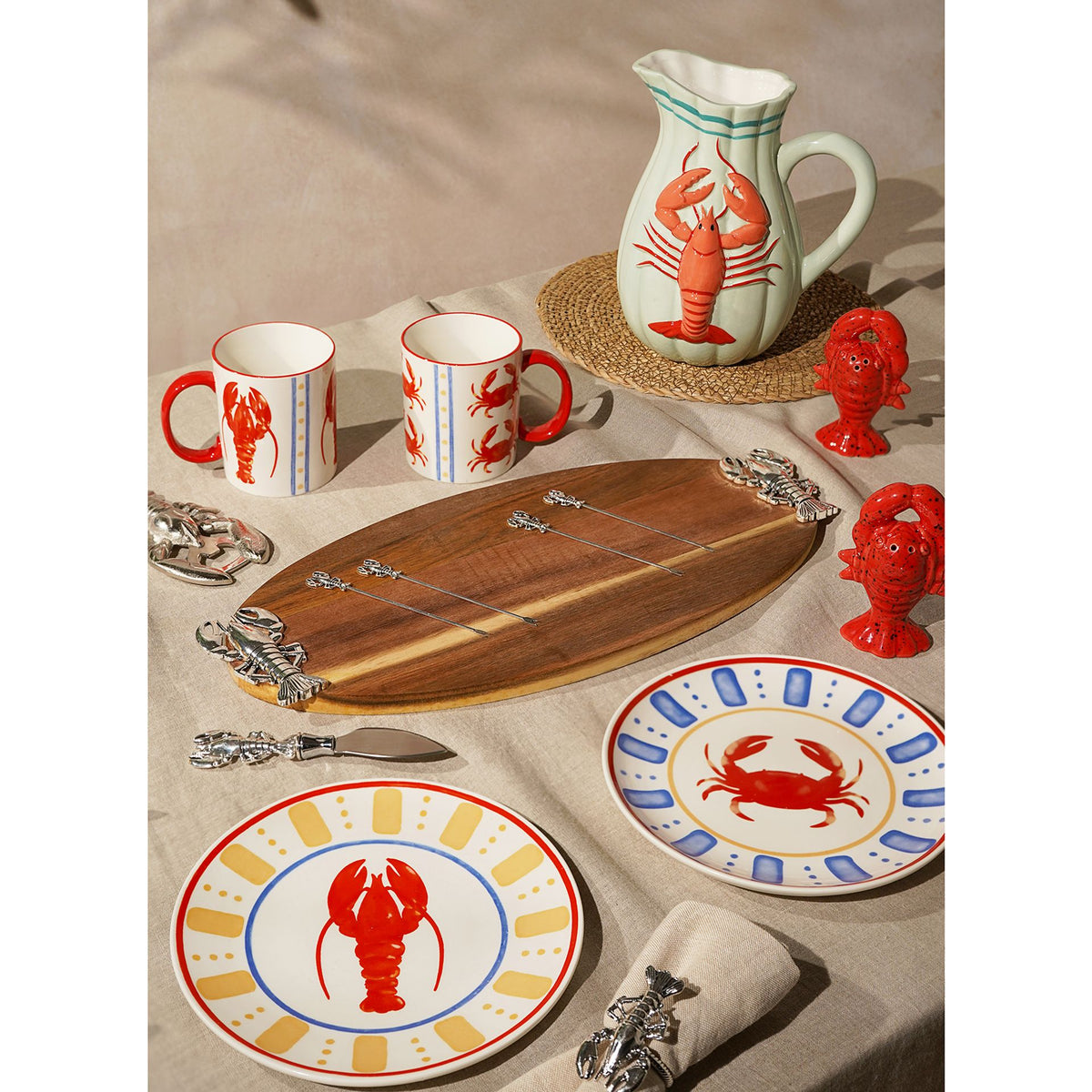 Hestia Lobster Salt & Pepper Set