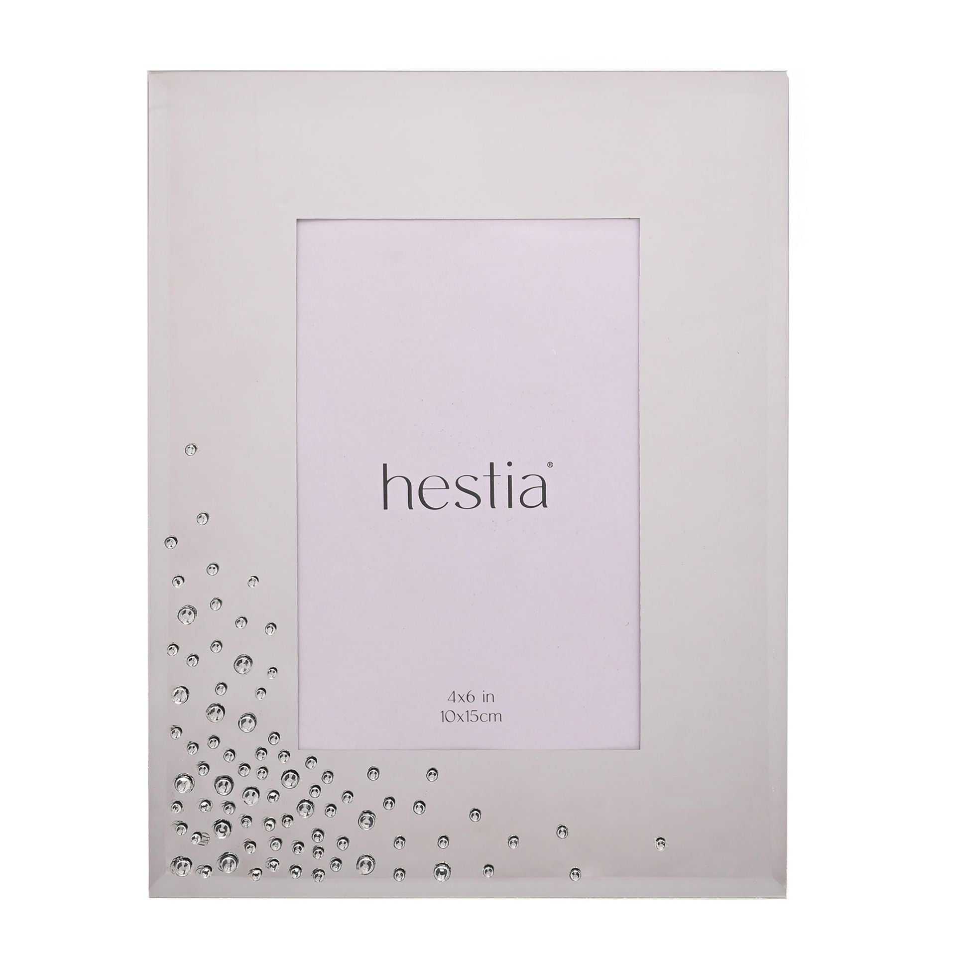 Hestia Scatter Diamante Photo Frame 4" x 6"