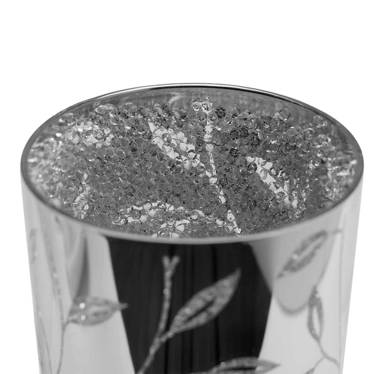 Hestia Glitter Leaf Tube Lamp 20cm