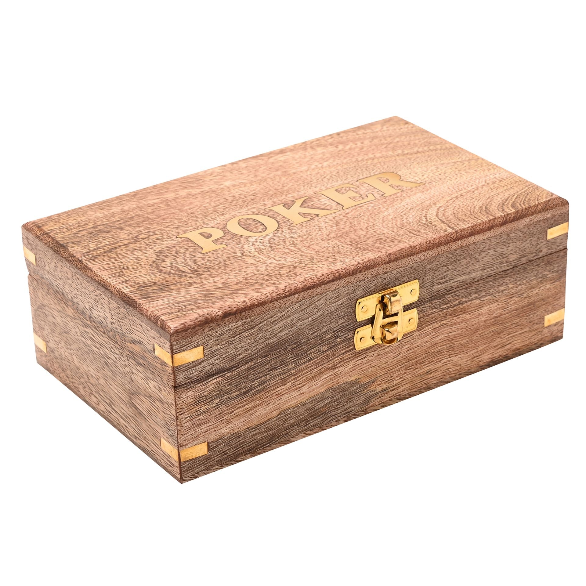 Harvey Makin Wooden Poker Set