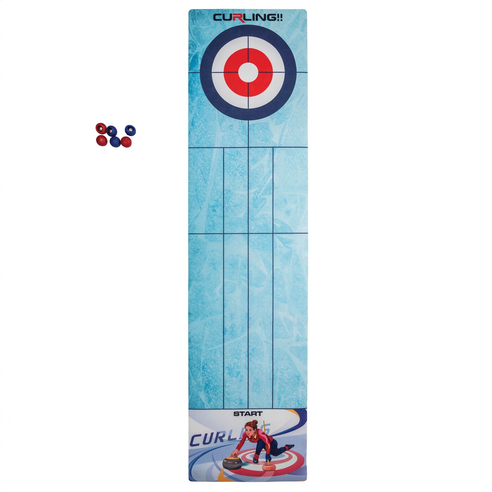 Mad Man Slide Game - Curling