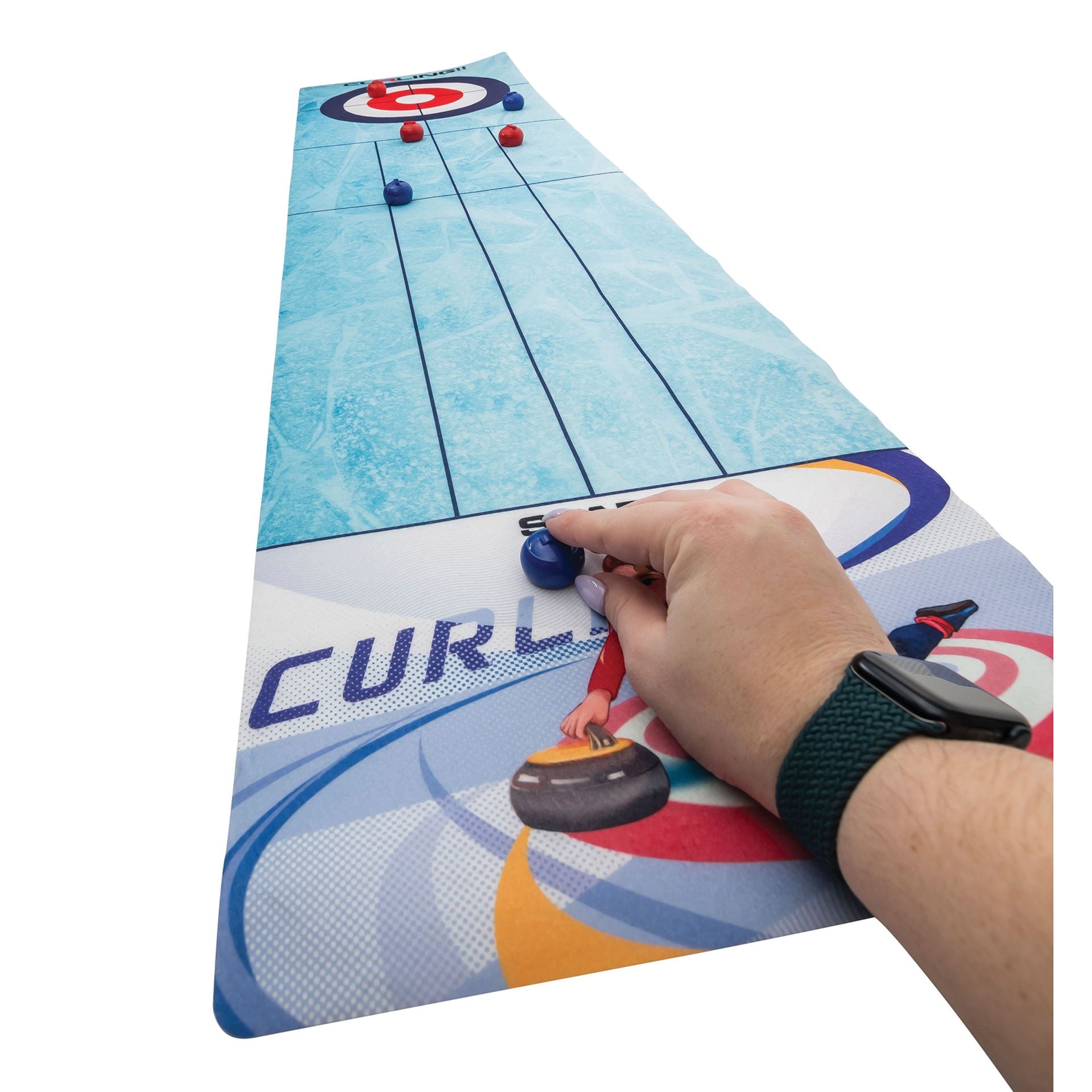 Mad Man Slide Game - Curling