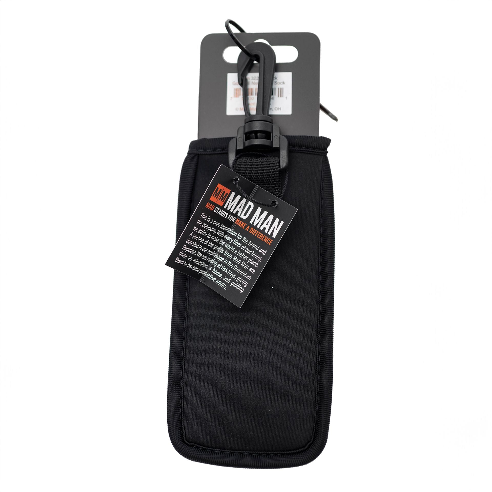 Mad Man Neoprene Golf Ball Sock Carry Bag