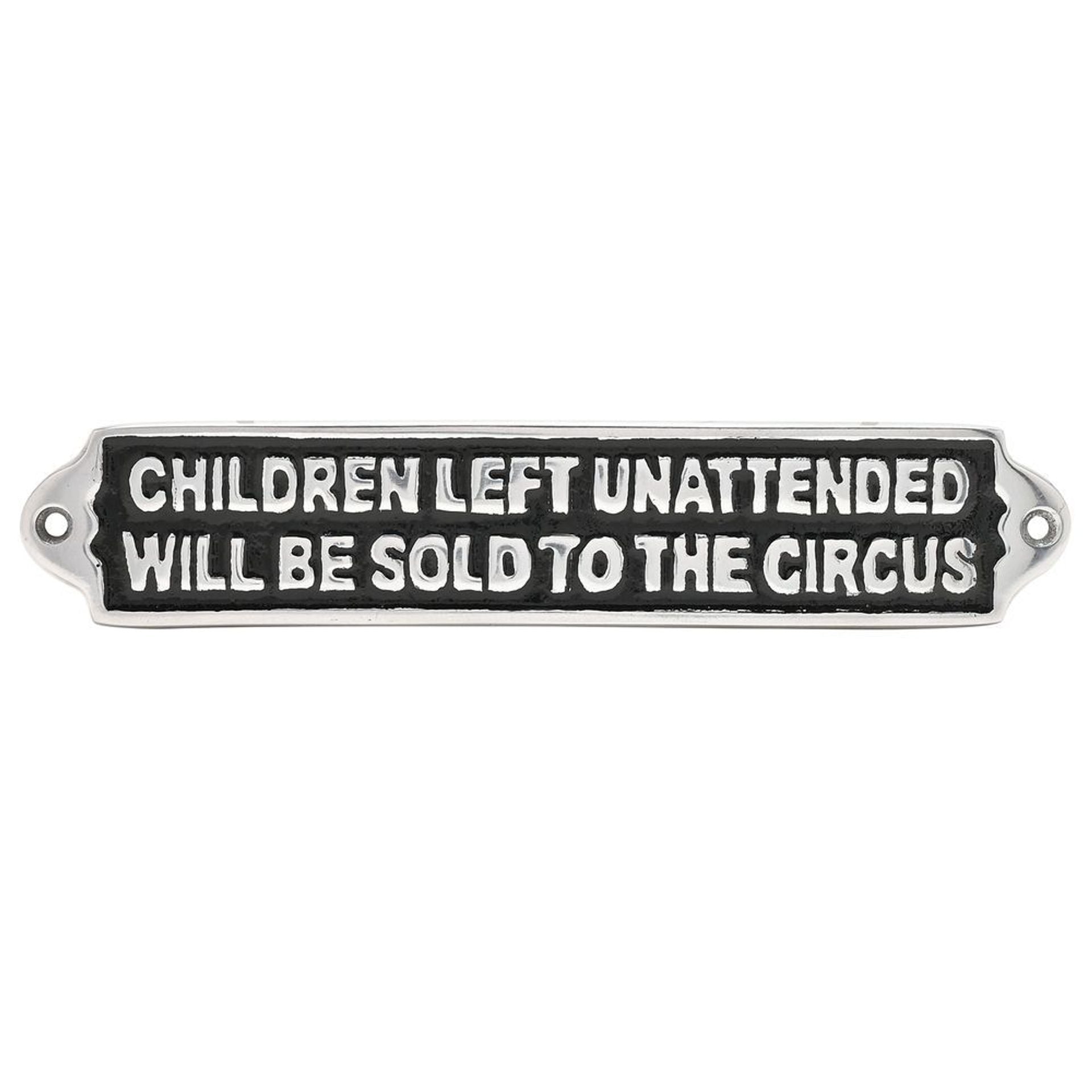 Harvey Makin Sign - Children Left