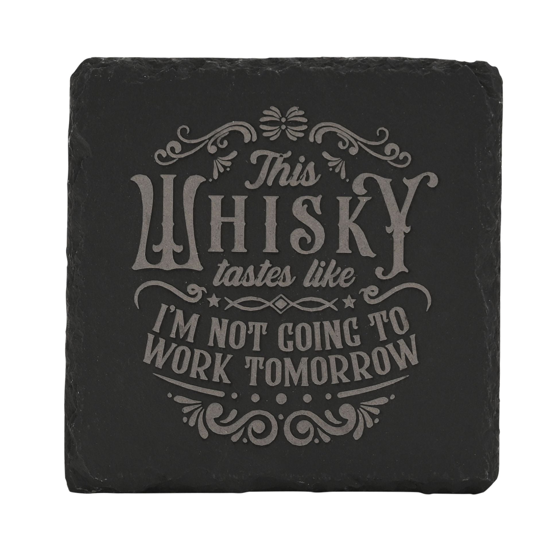 Harvey Makin Legend Slate Coaster - No Work