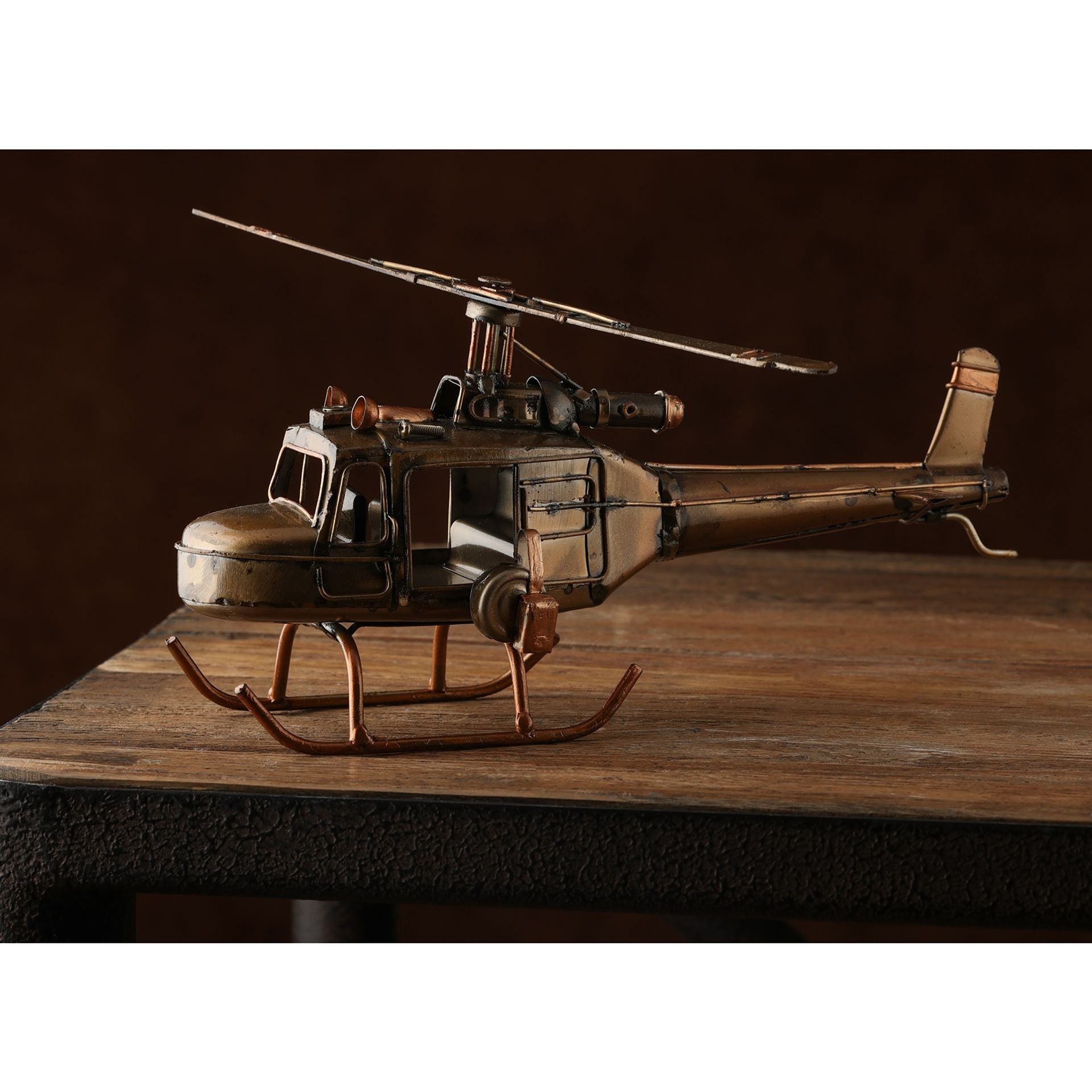 Harvey Makin Ornament - Helicopter