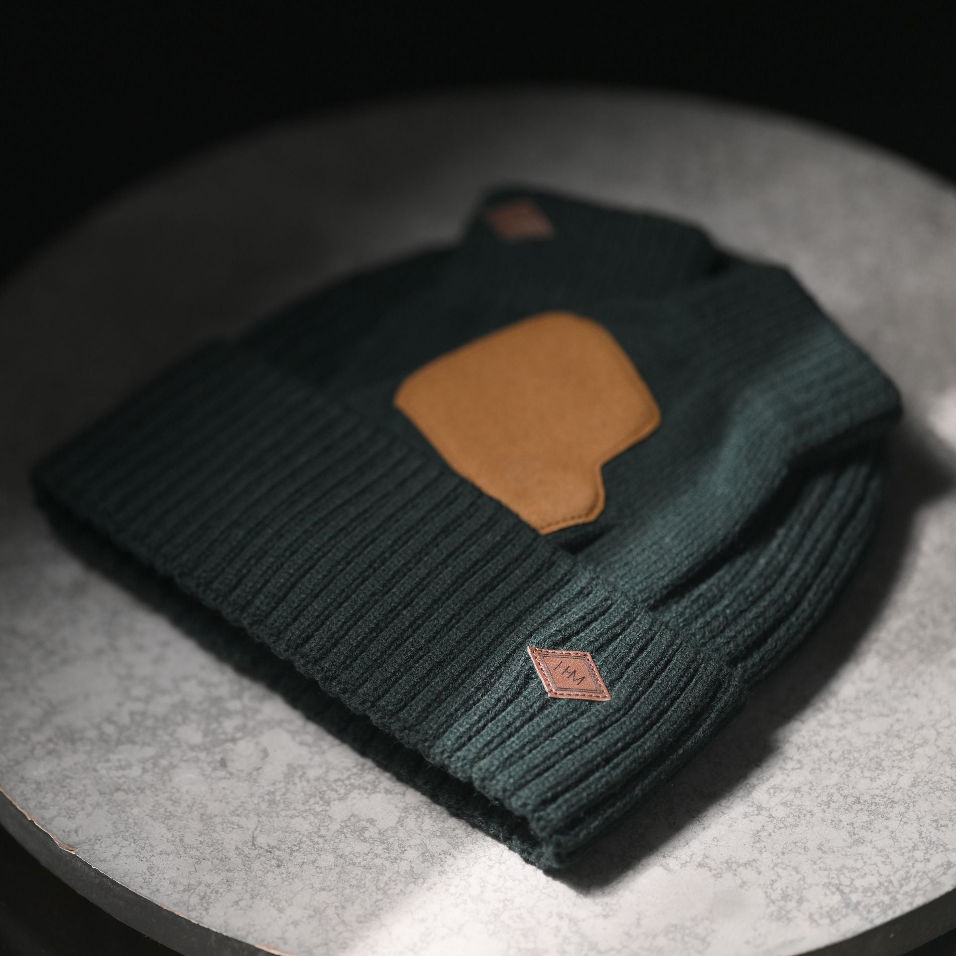 Harvey Makin Layers Hat and Gloves Gift Set - Green