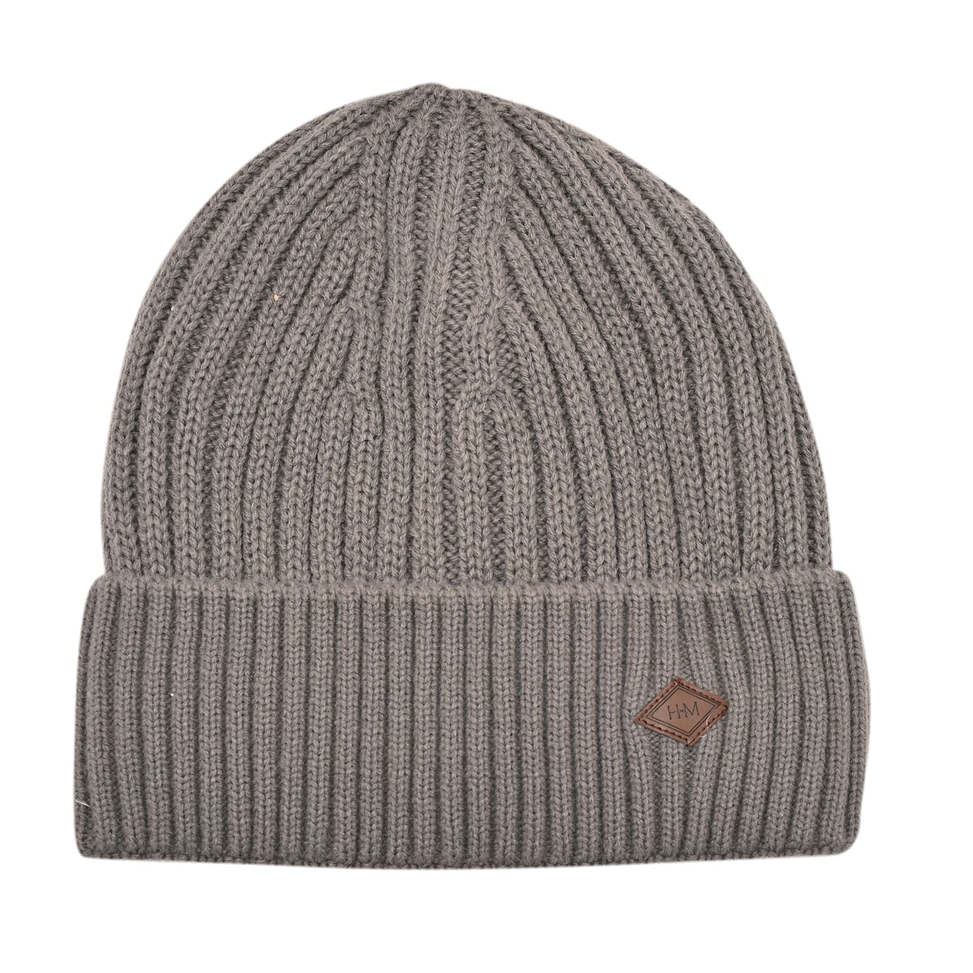 Harvey Makin Layers Hat and Gloves Gift Set - Grey
