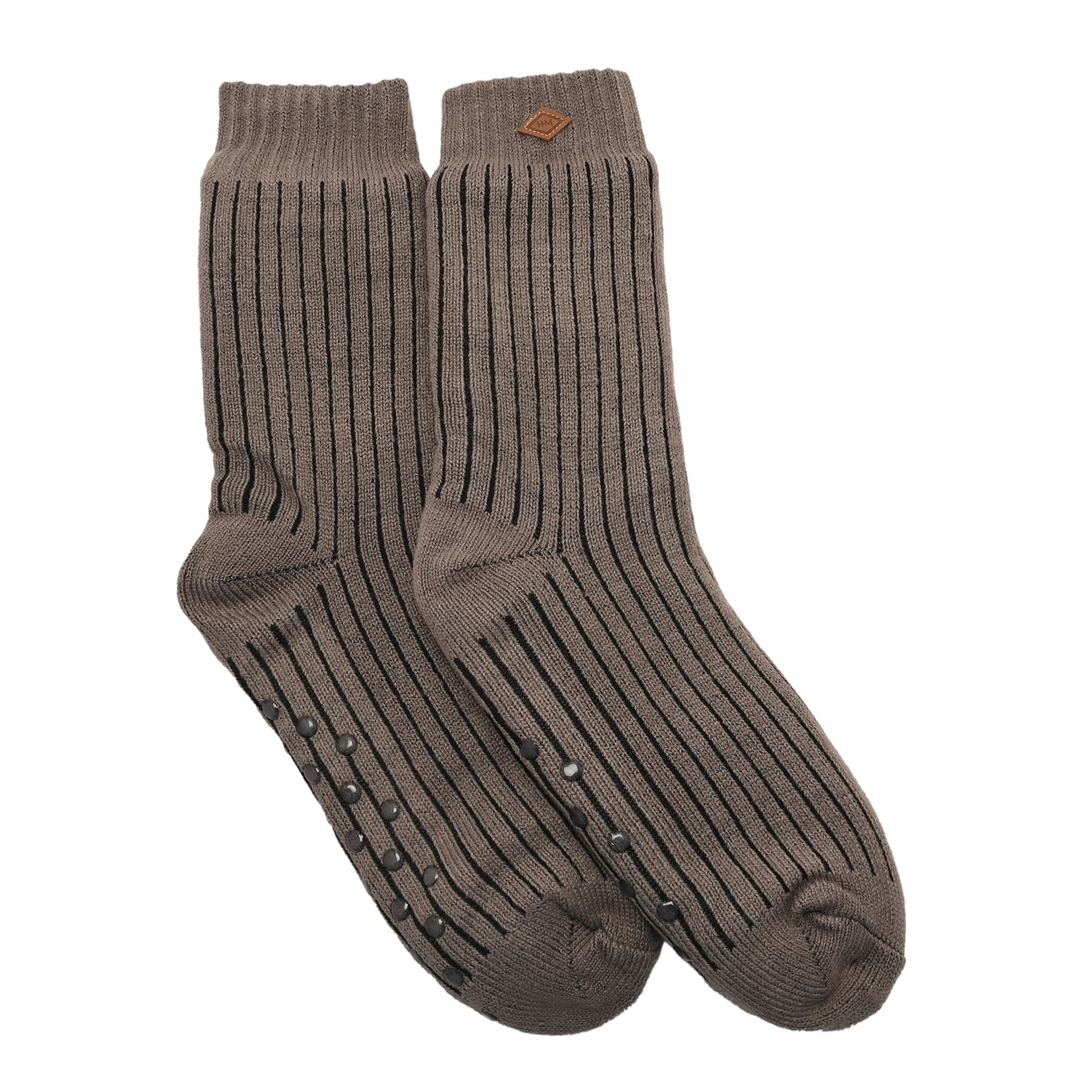 Harvey Makin Layers Chunky Socks Size 5-11 - Grey