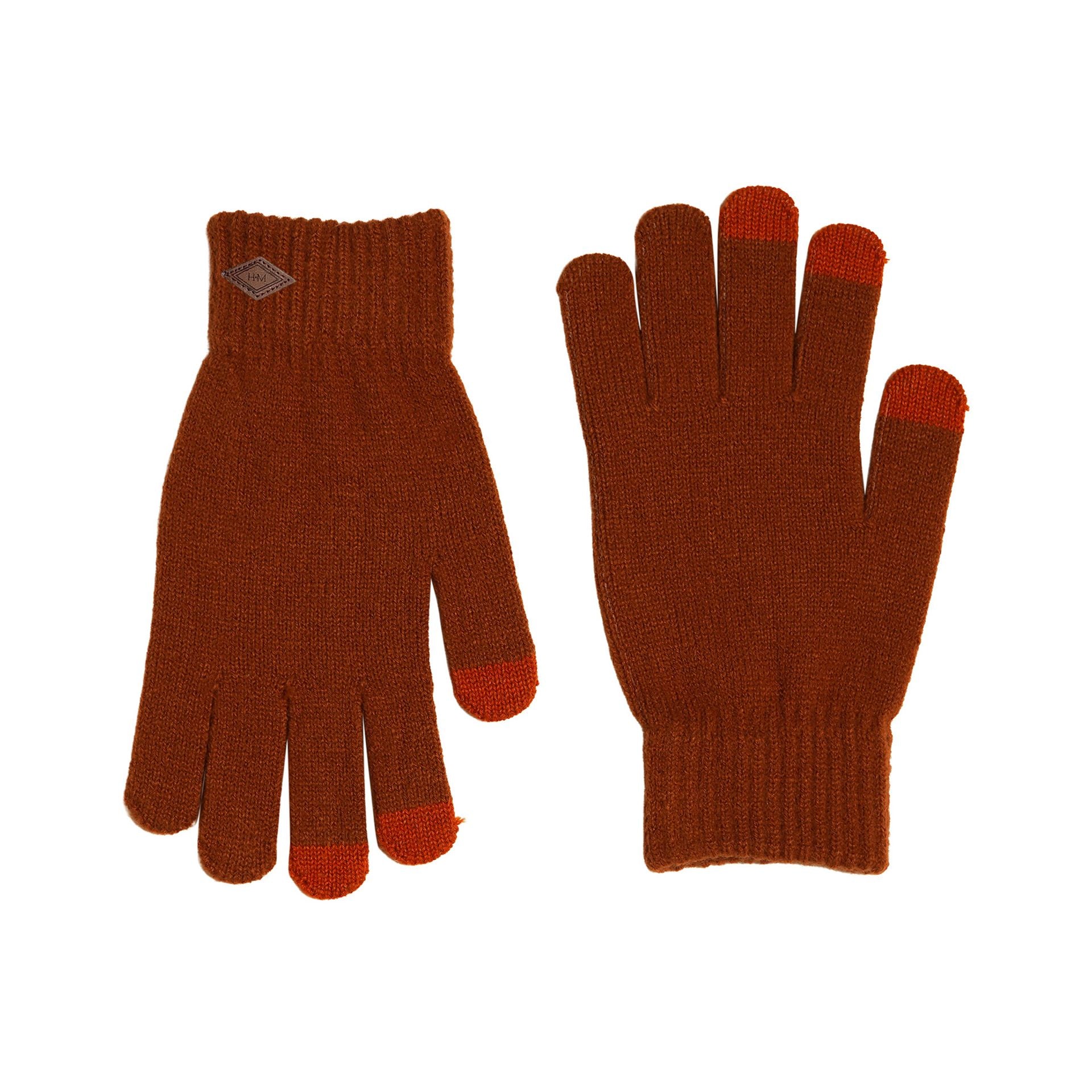 Harvey Makin Layers Hat, Gloves and Scarf Gift Set - Orange