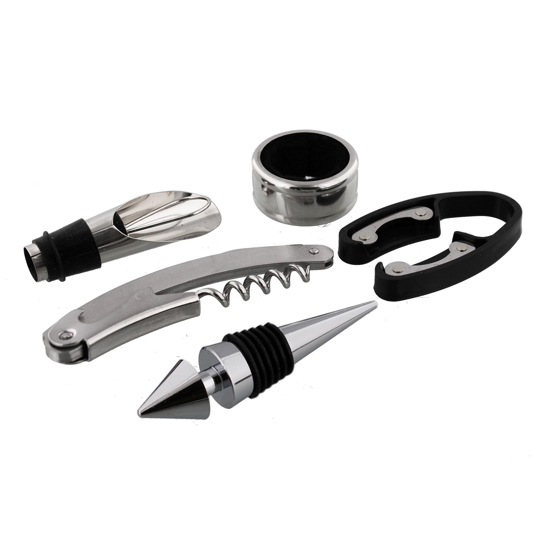 Harvey Makin Bar Set Large Wine Bottle Shape Corkscrew Set