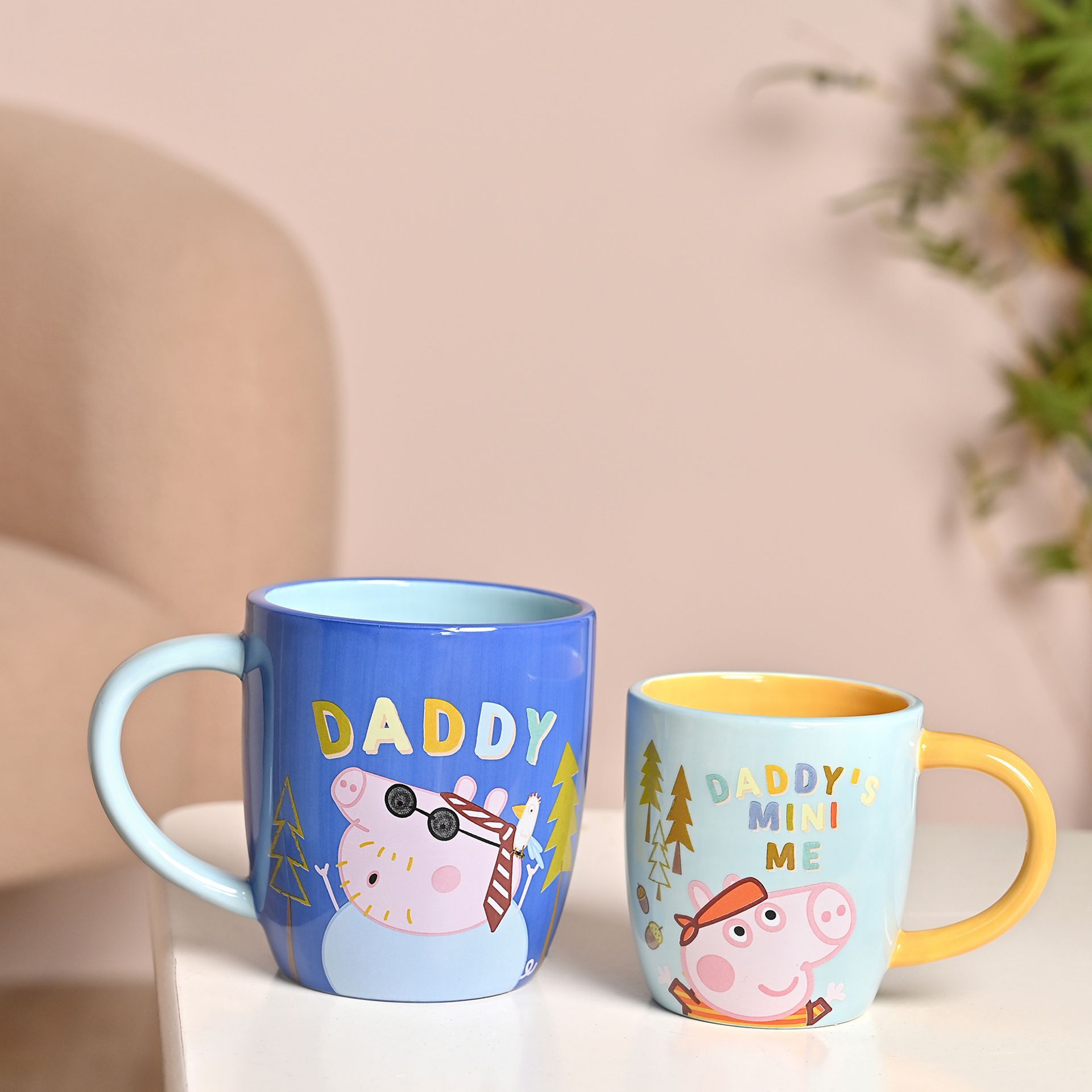 Peppa Pig Daddy & Me Mug Set