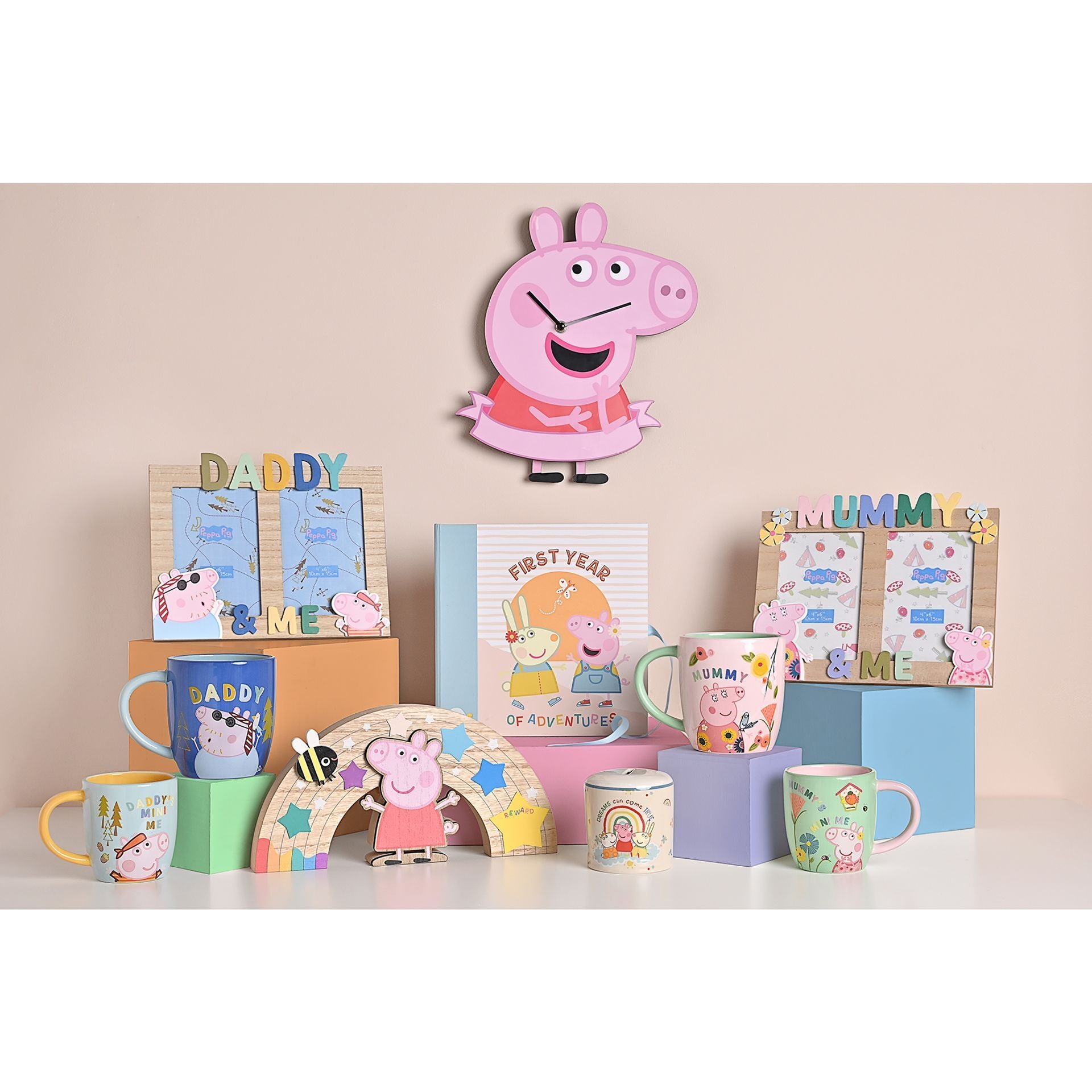 Peppa Pig Daddy & Me Mug Set