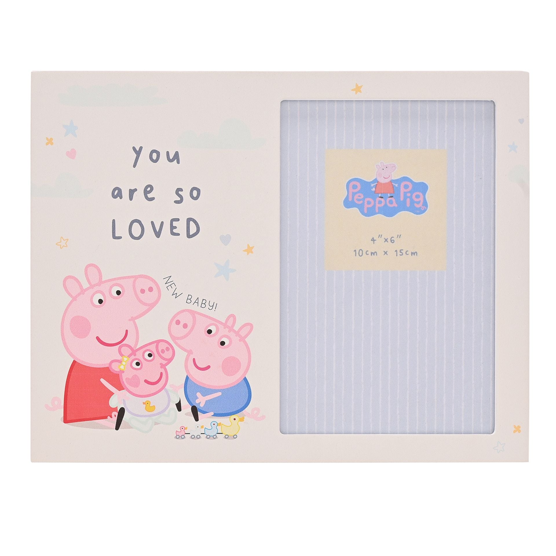 Peppa Pig New Baby Photo Frame