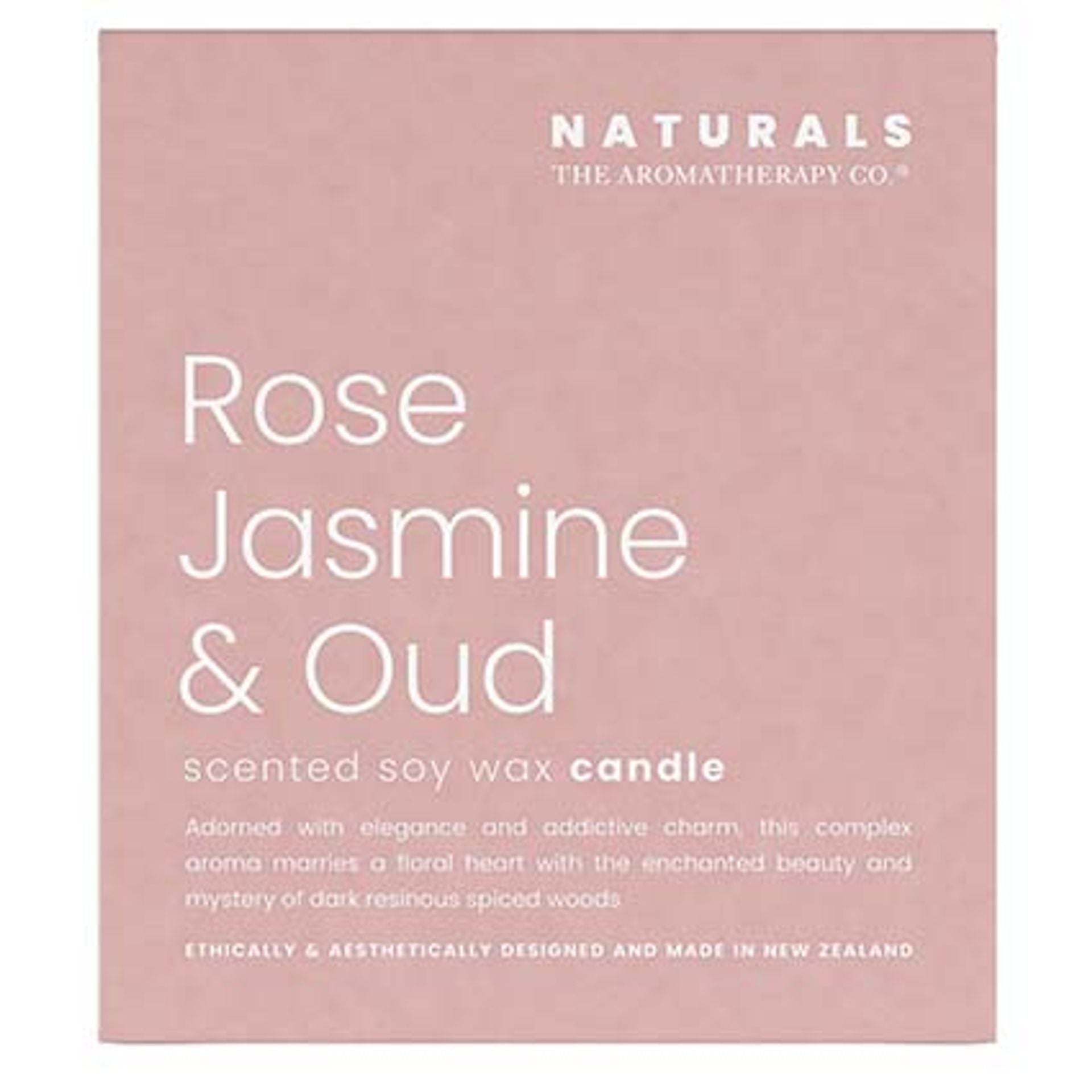 Naturals 400g Candle - Rose Jasmine & Oud