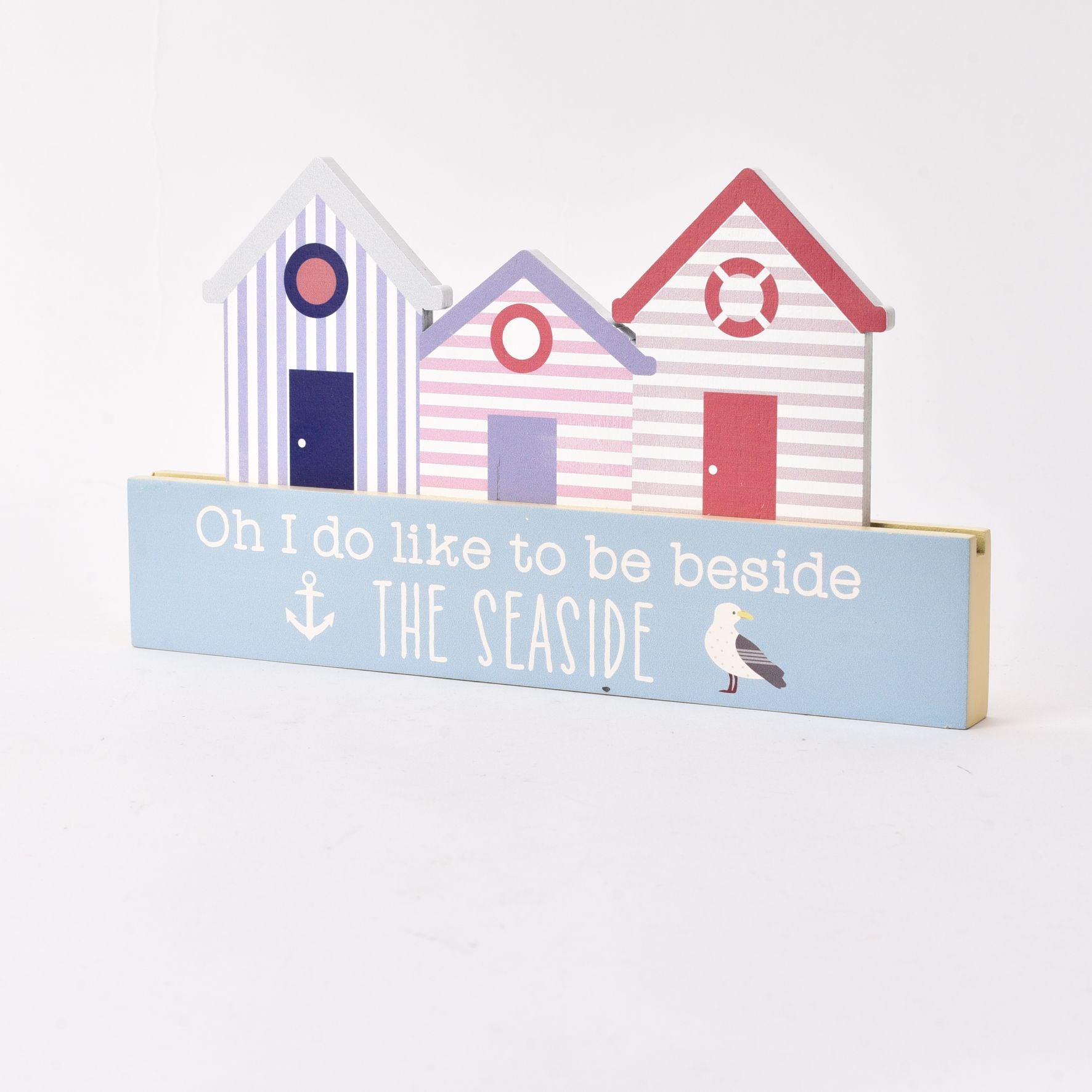 'Love Life' Mantel Plaque - Seaside 25cm