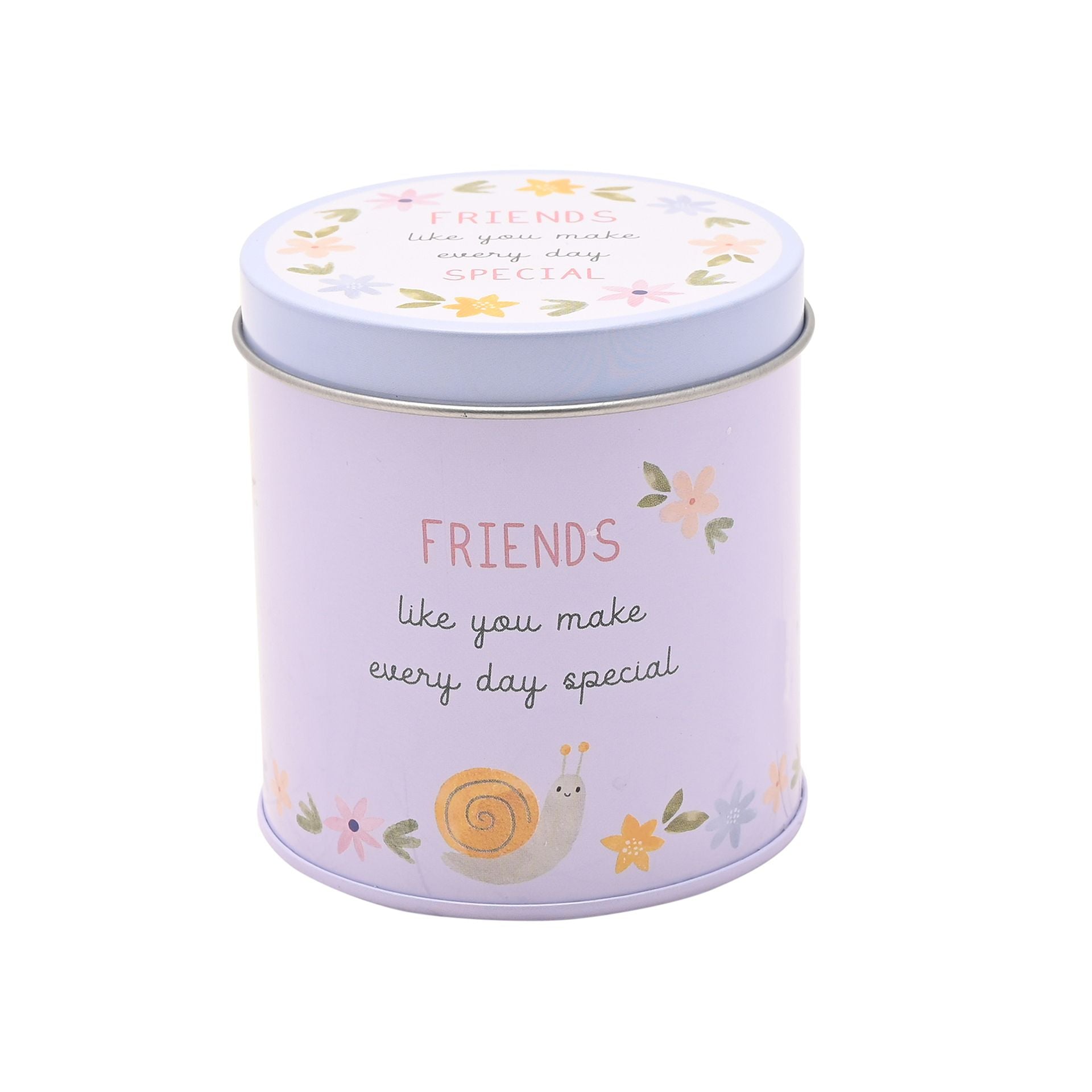 Love Life Tin Candle 8cm x 7.5cm - Friend