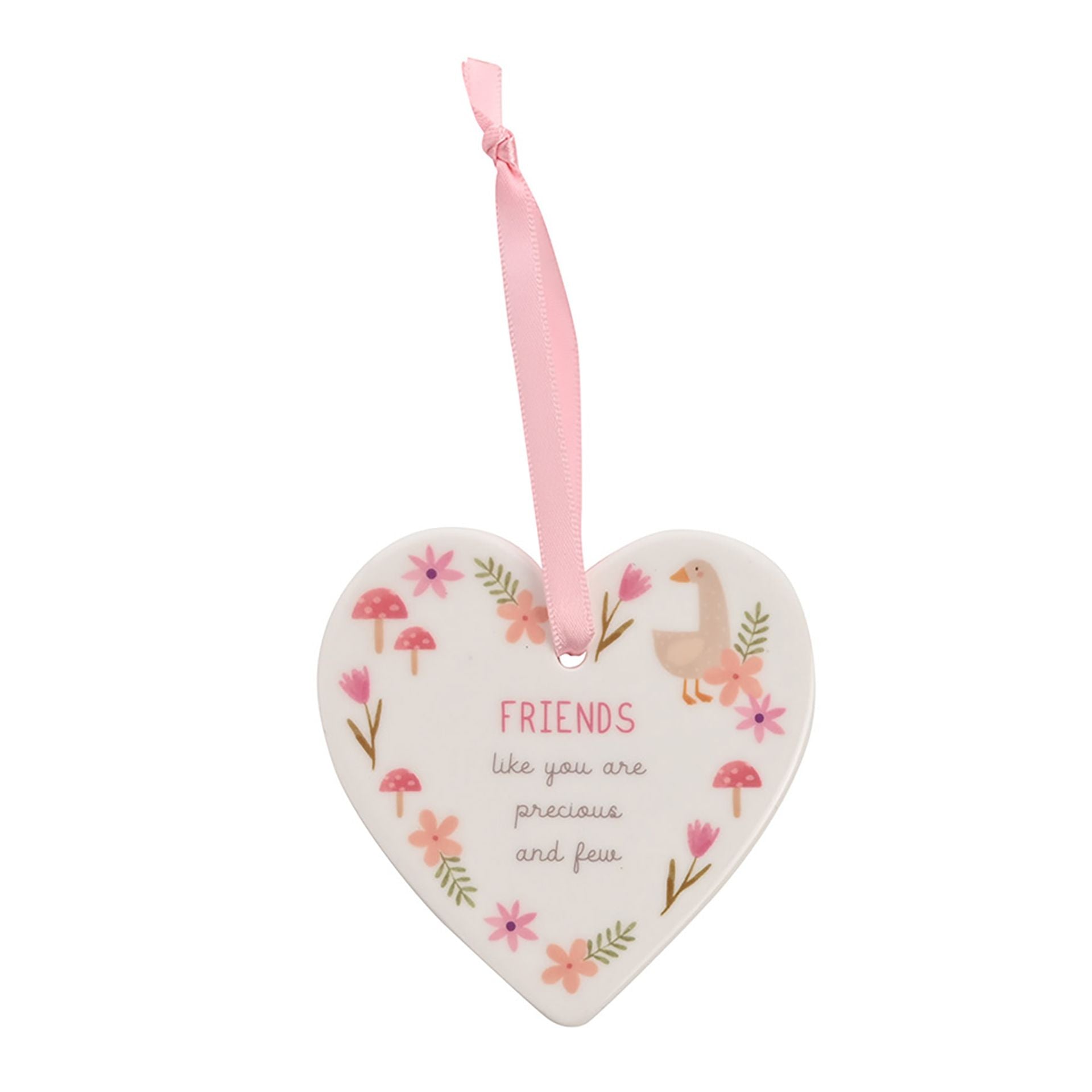 Love Life Ceramic Heart - Friends