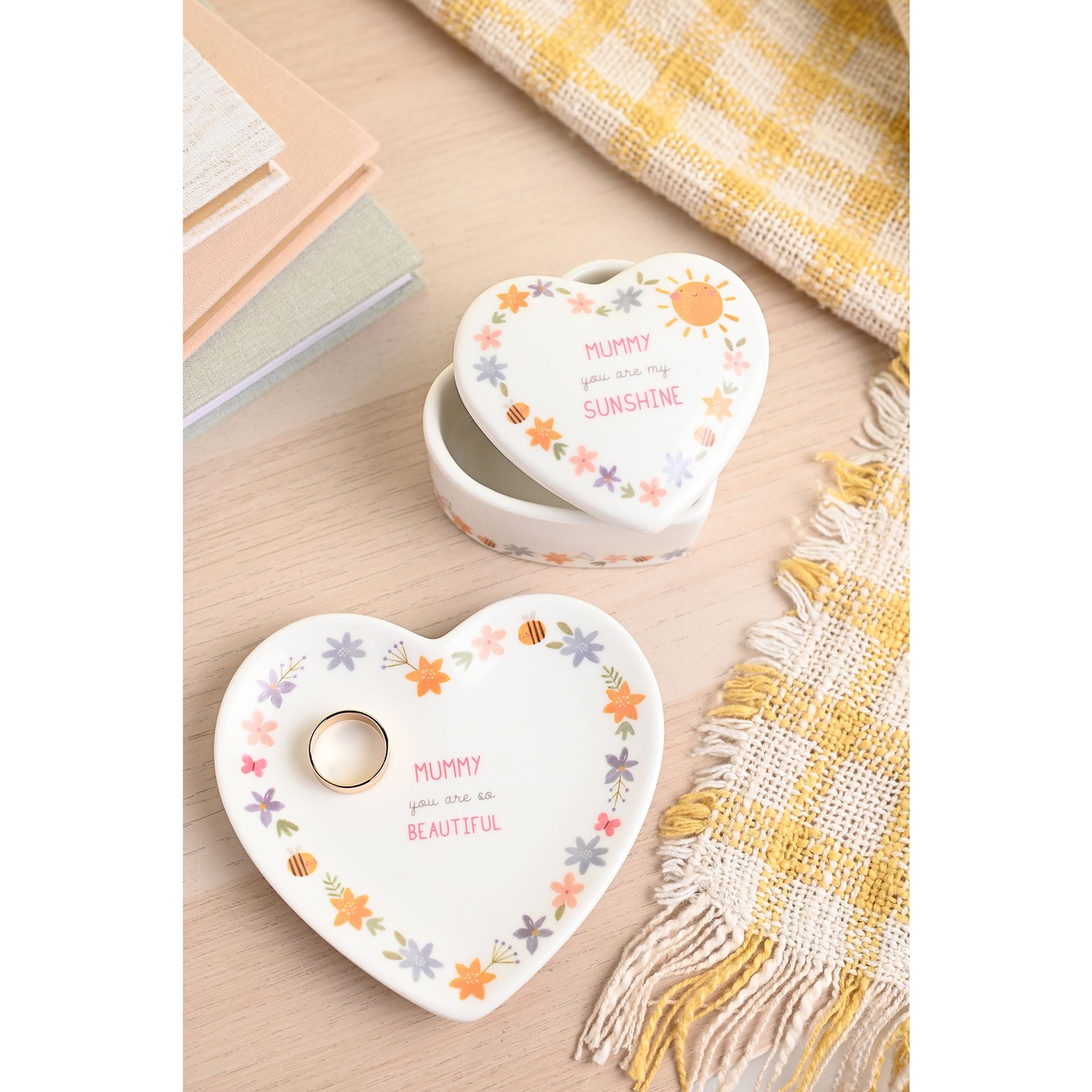 Love Life Ceramic Trinket Box - Mummy