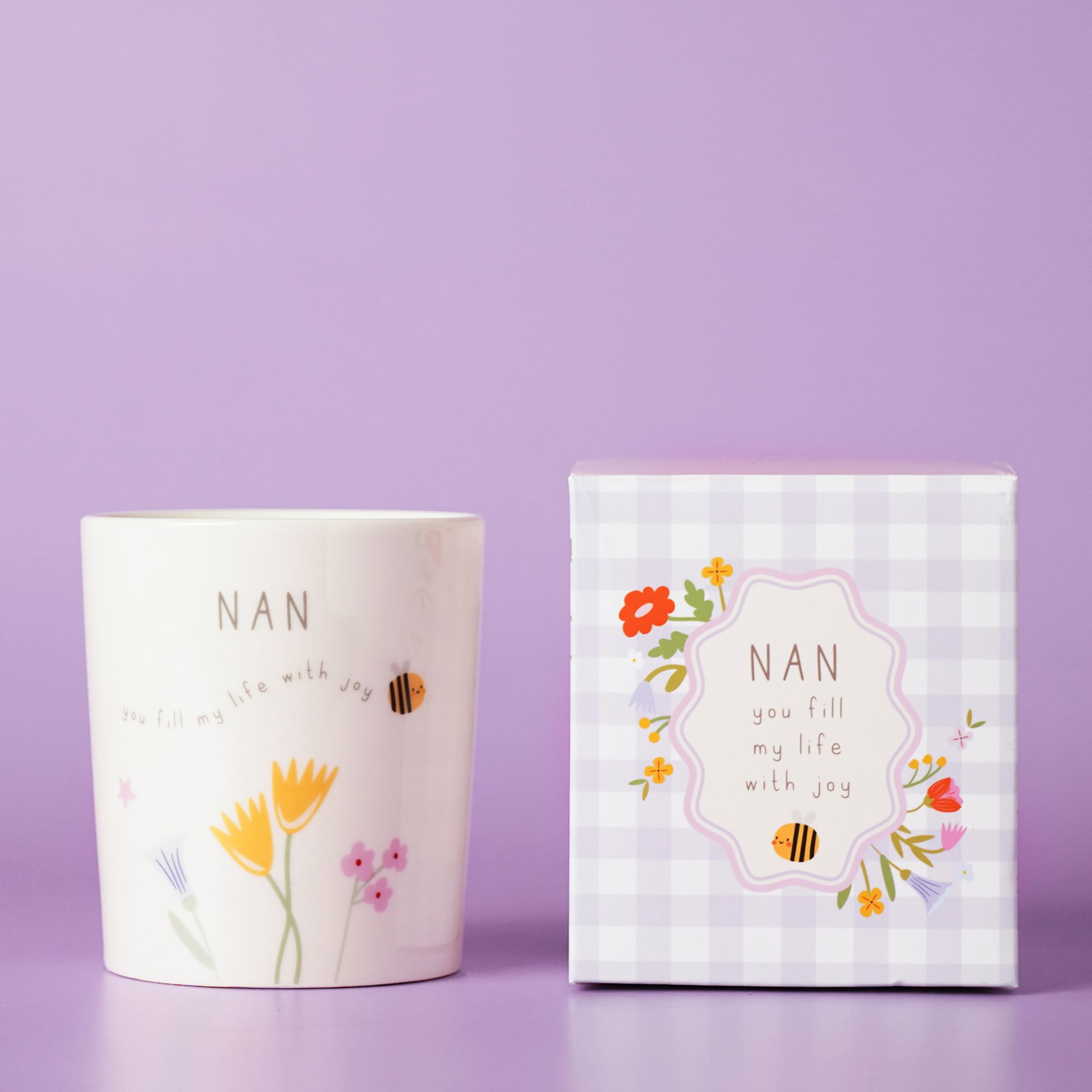 Love Life Ceramic Candle 190g - Nan