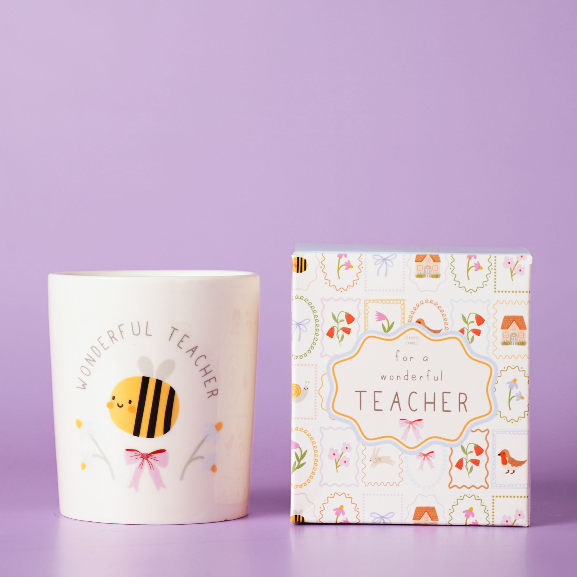 Love Life Ceramic Candle 190g - Teacher