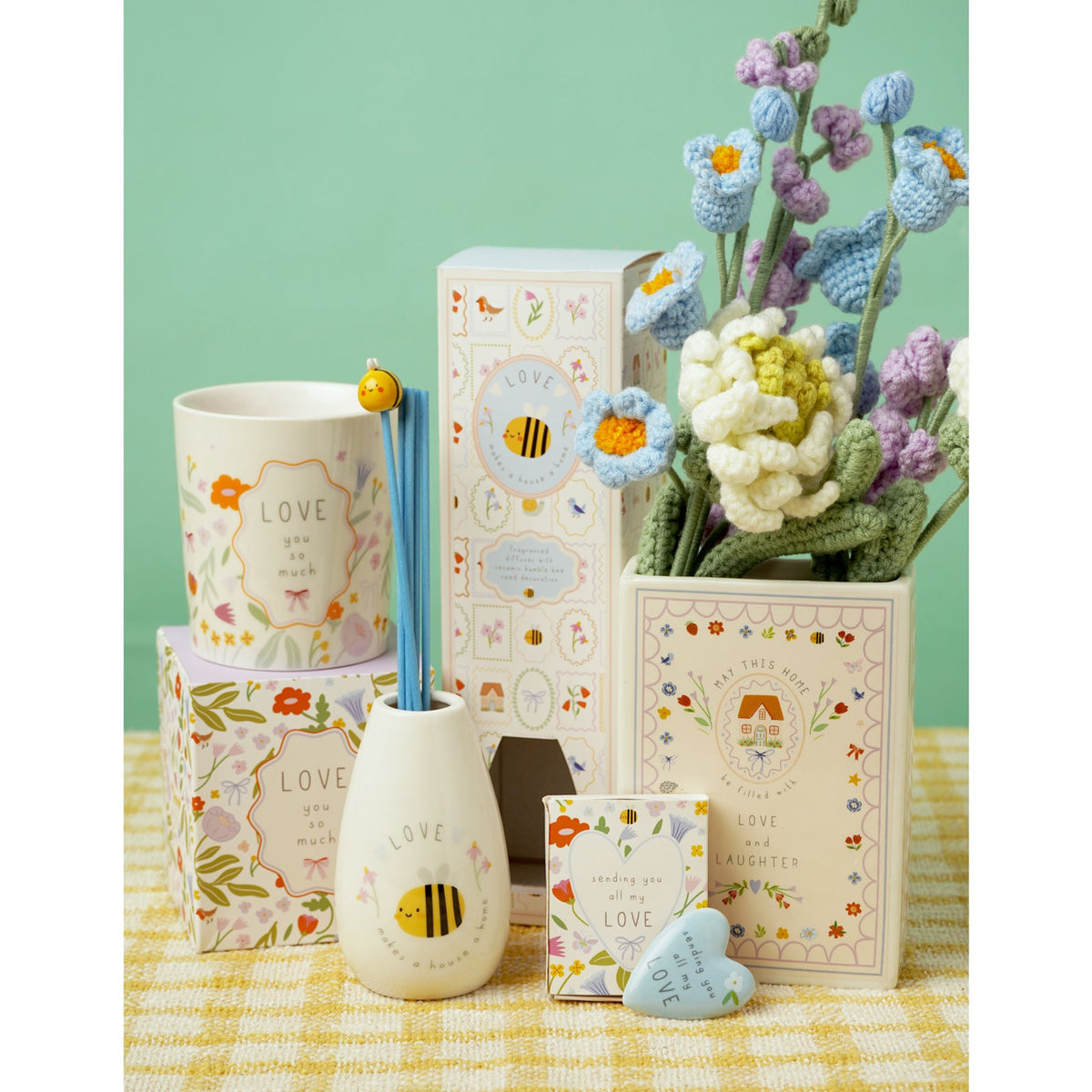 Love Life Book Vase 15cm - Home