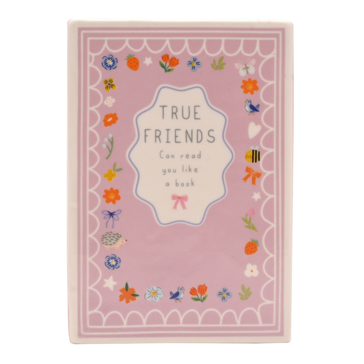 Love Life Book Vase 15cm - Friends