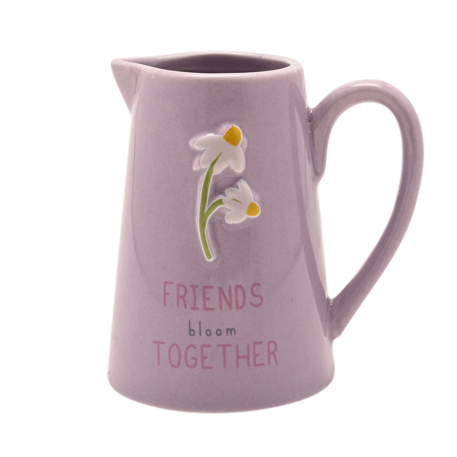 Love Life Embossed Jug - Friends