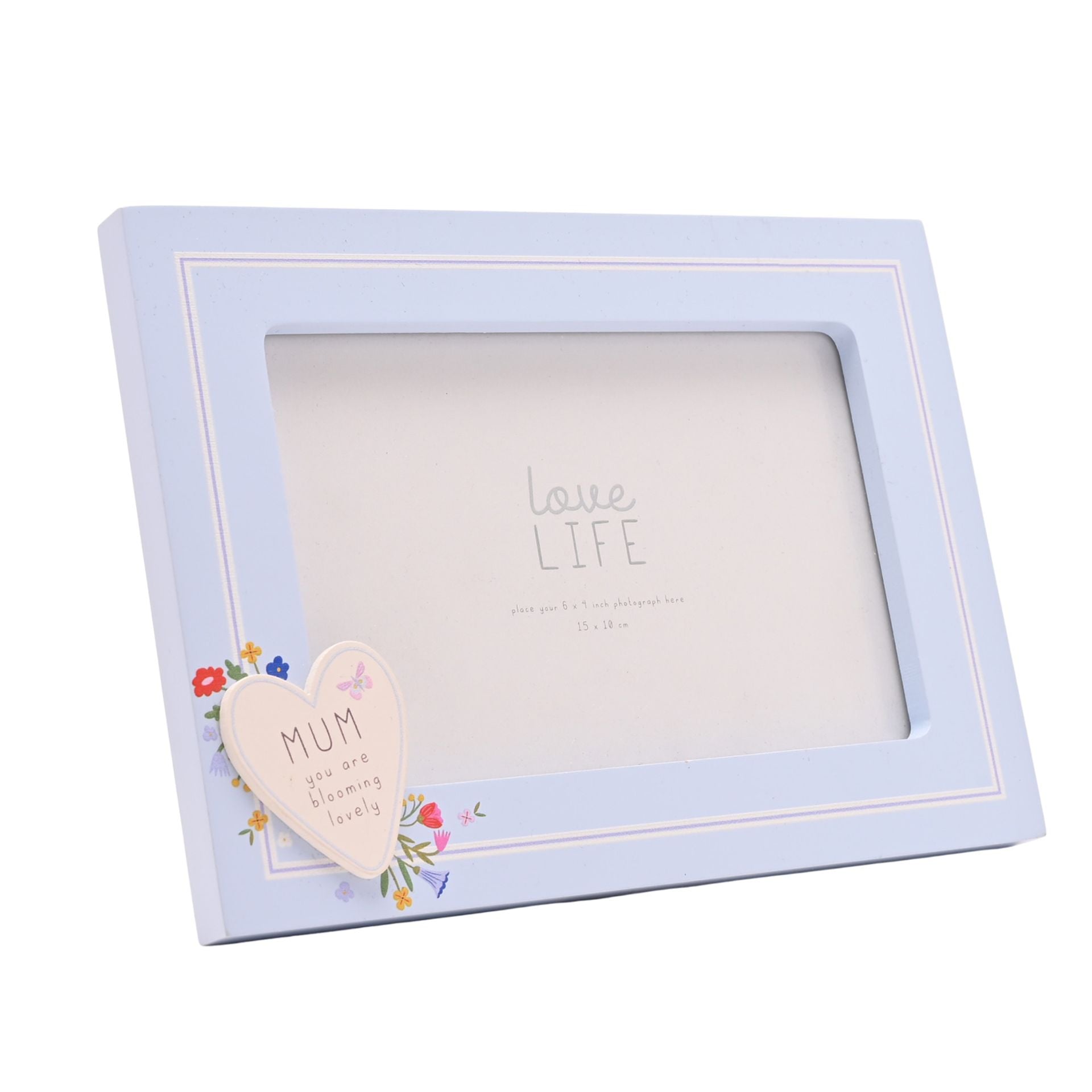 Love Life Heart Frame - Mum