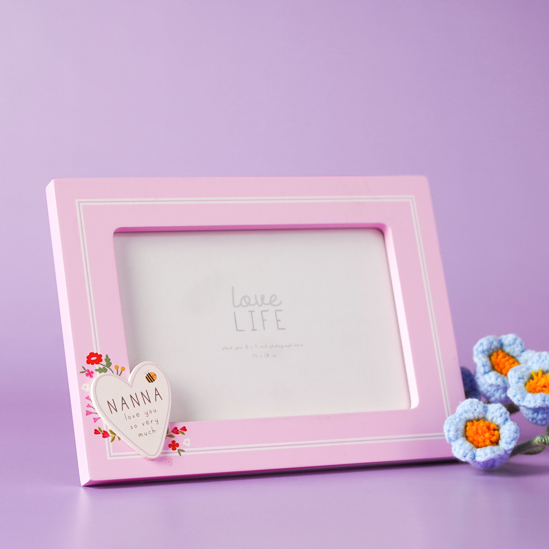 Love Life Heart Frame - Nanna