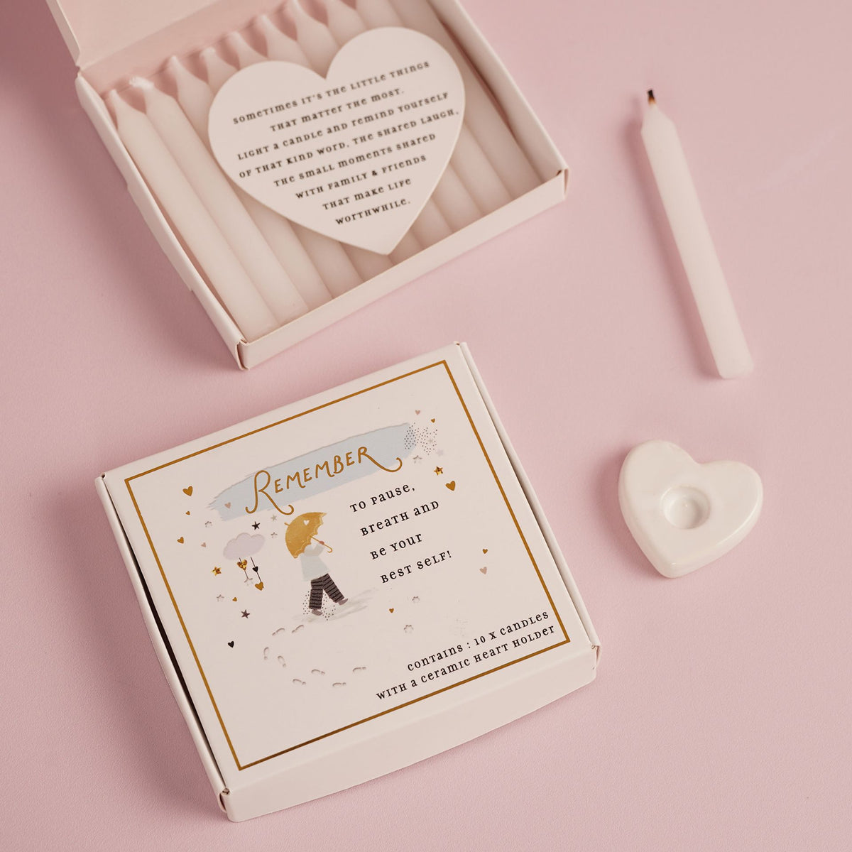 The Little Things Set of Mini Candles - Remember