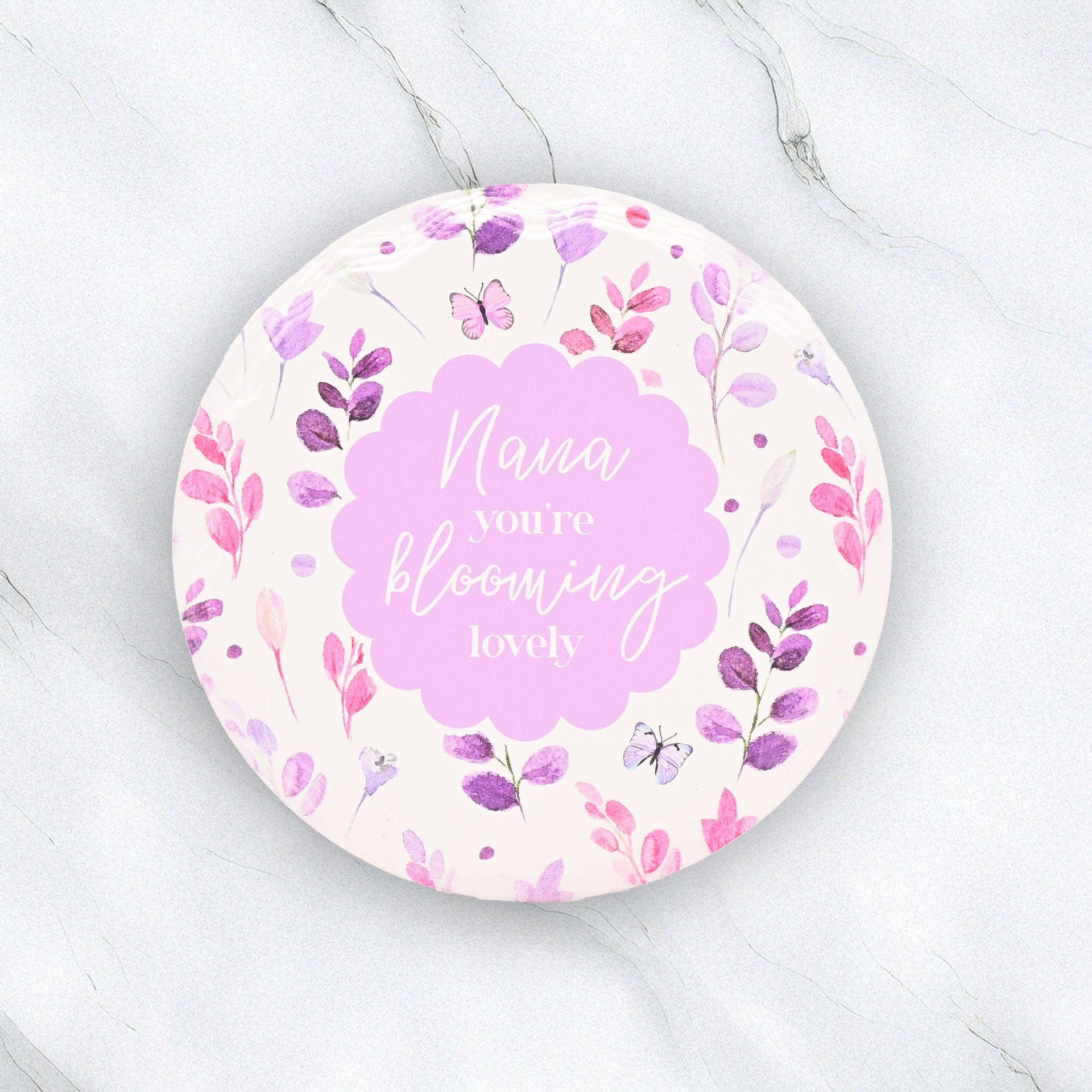 Personalised Blooming Lovely Coaster